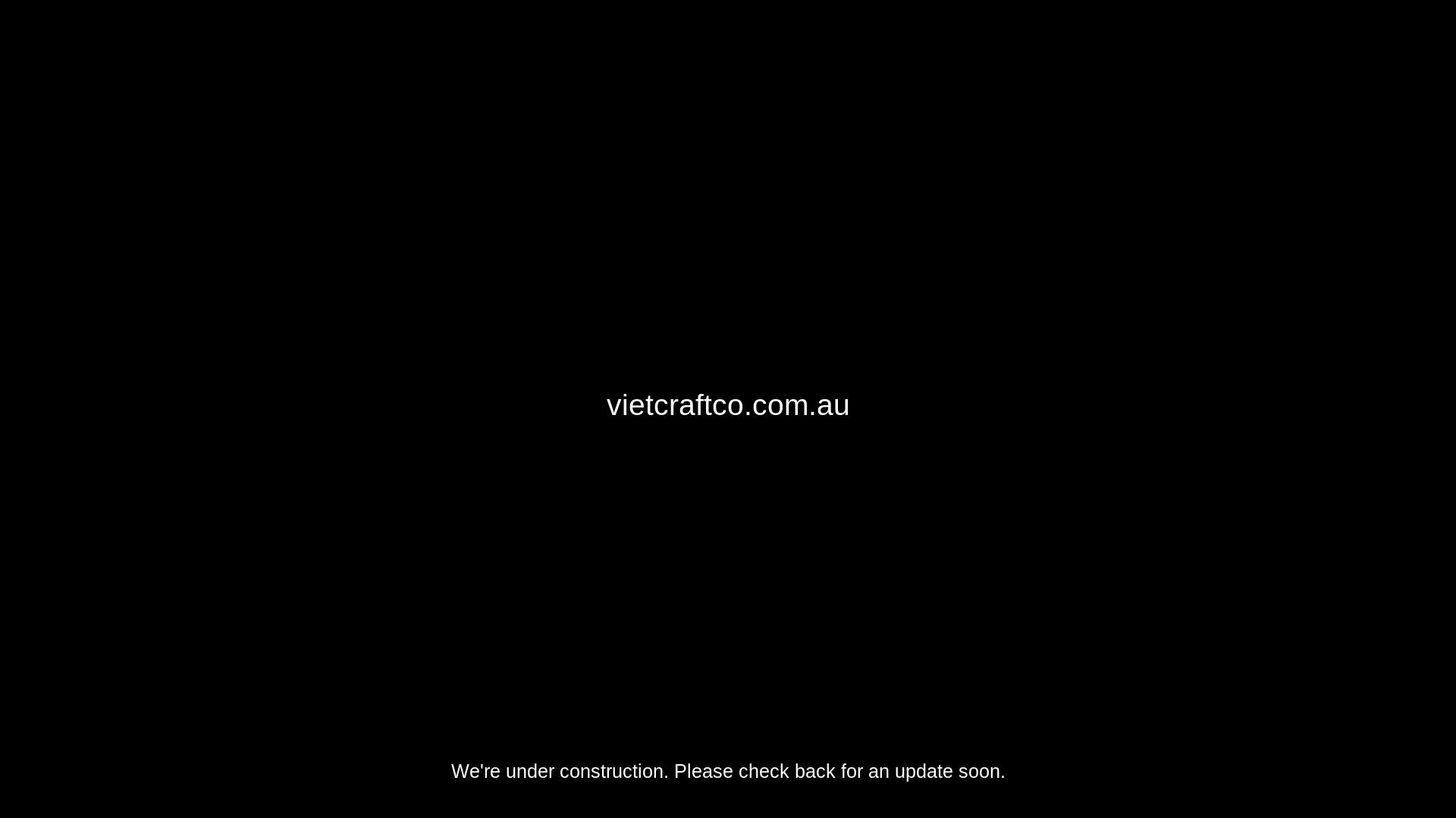 website screenshot of https://vietcraftco.com.au/