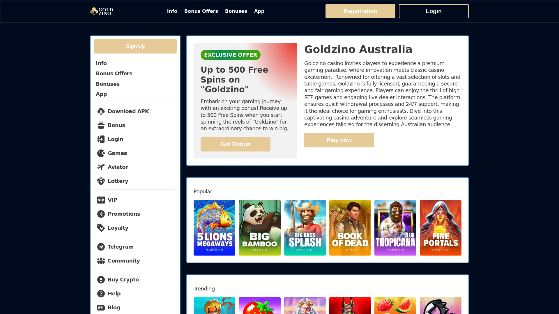 website screenshot of https://goldzinoaustralia-com.pages.dev/