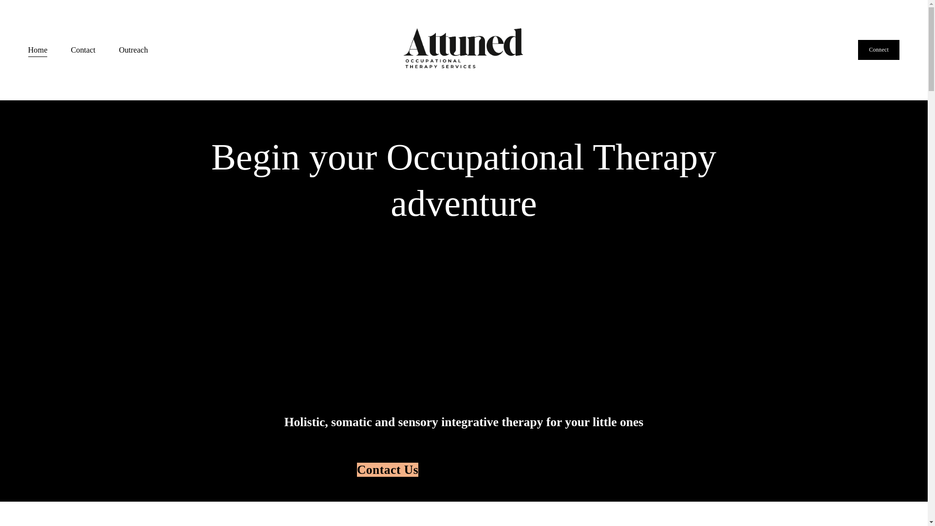 website screenshot of https://attunedotservices.com/
