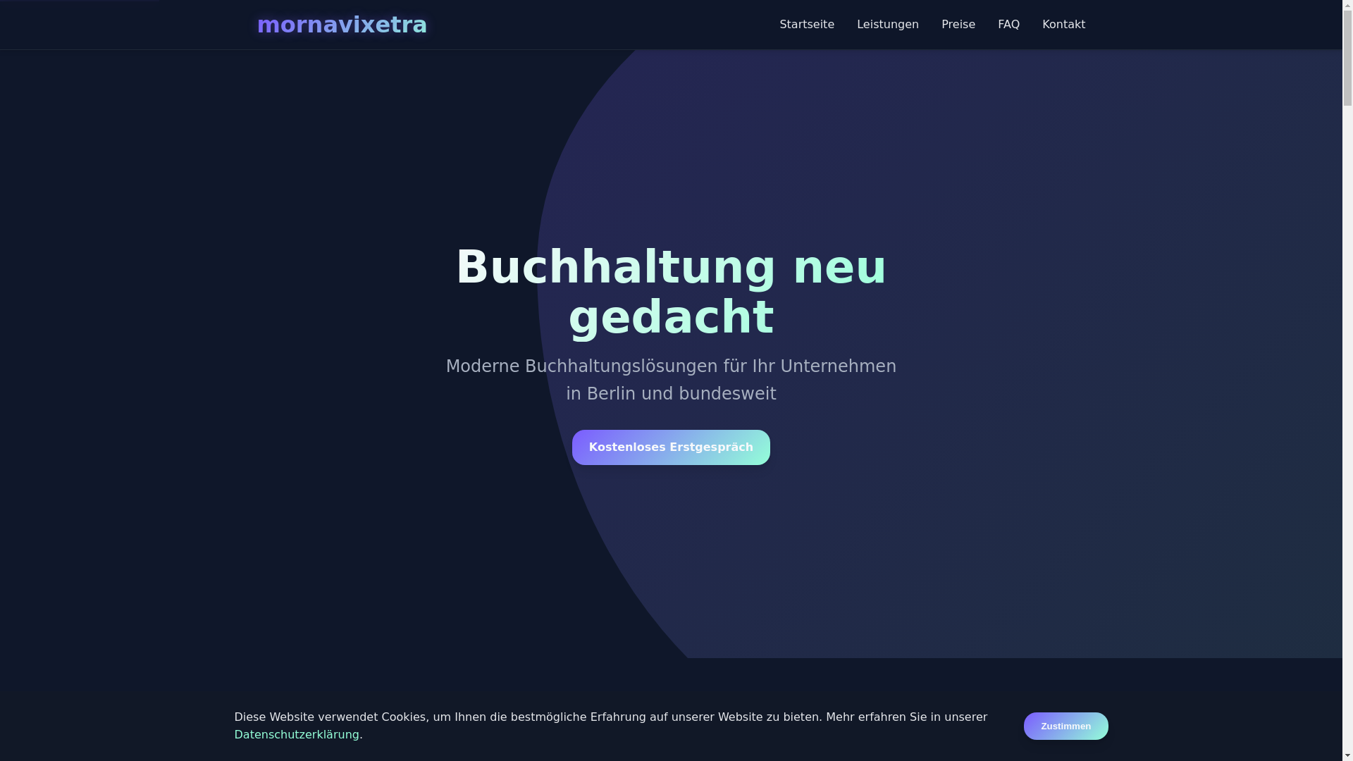 website screenshot of https://mornavixetra.com/