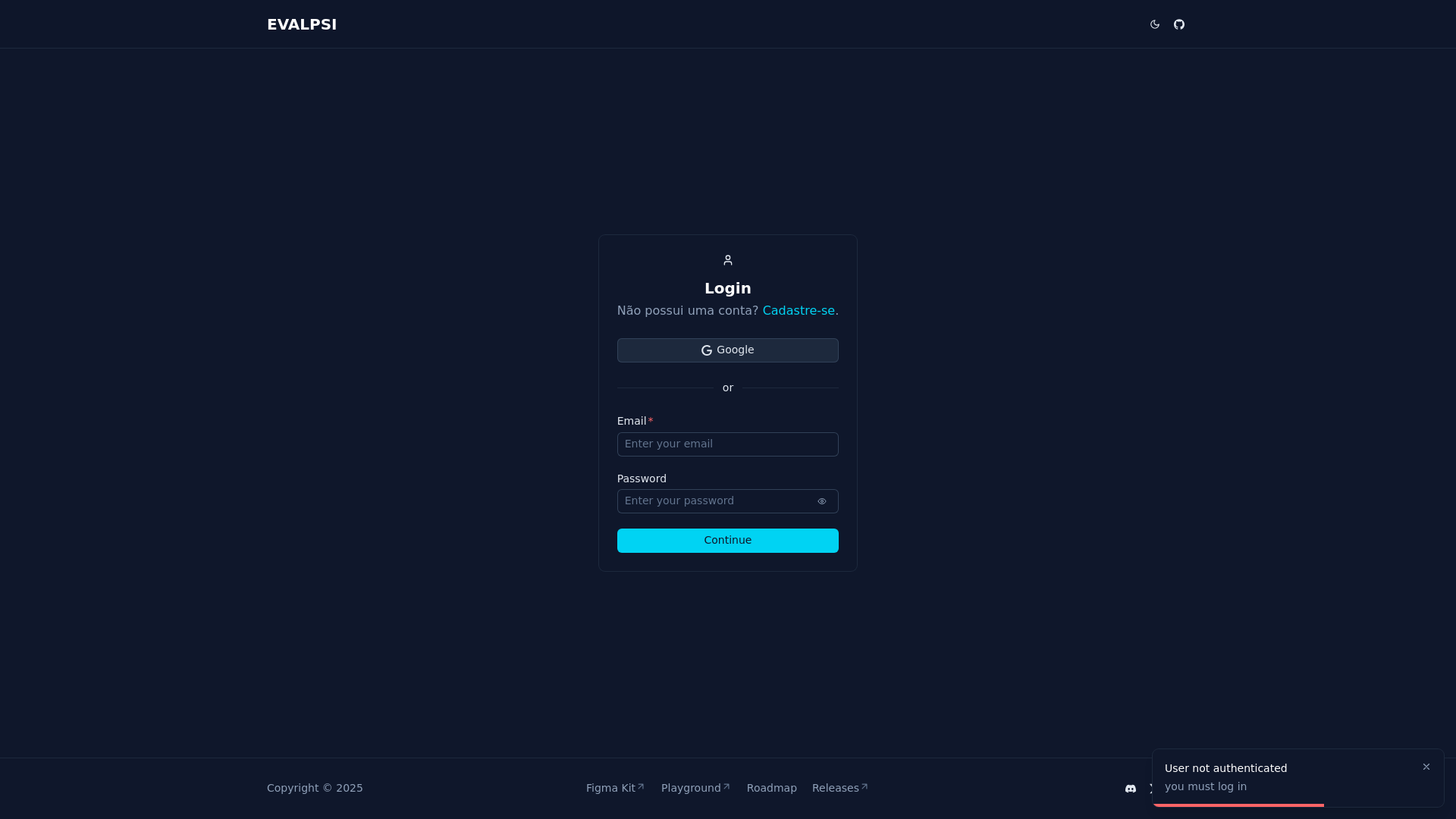 website screenshot of https://evalpsi-client.pages.dev/