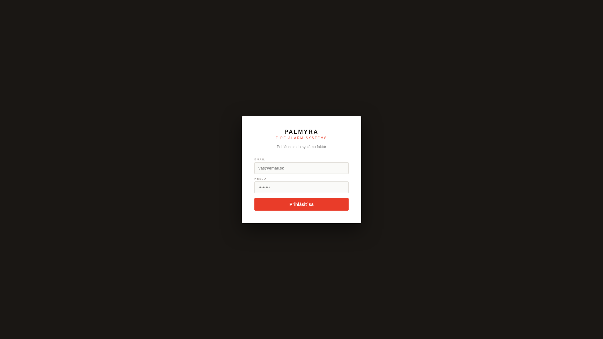 website screenshot of https://palmyra-faktura.pages.dev/