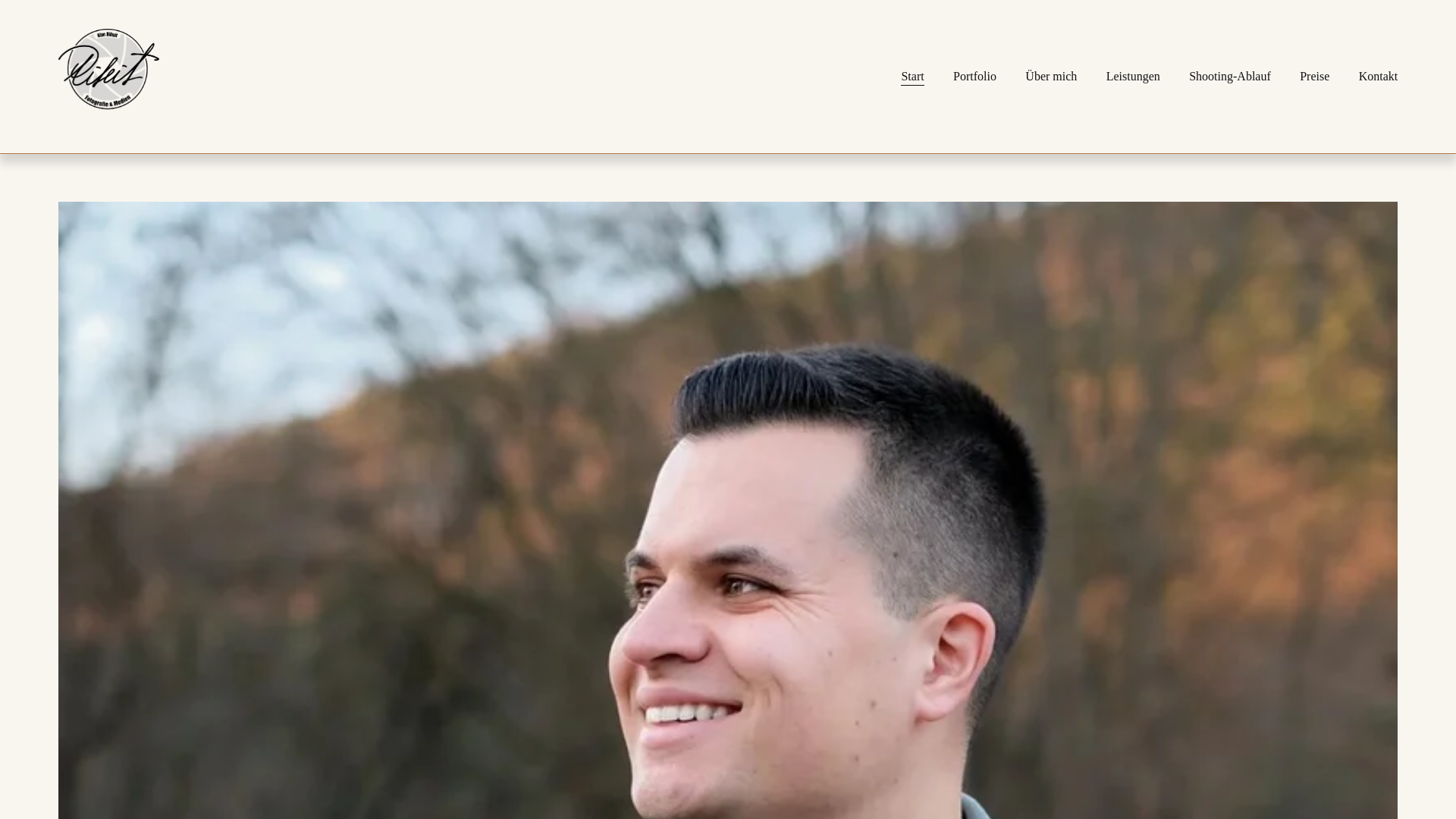 website screenshot of https://rileitfotografie.de/