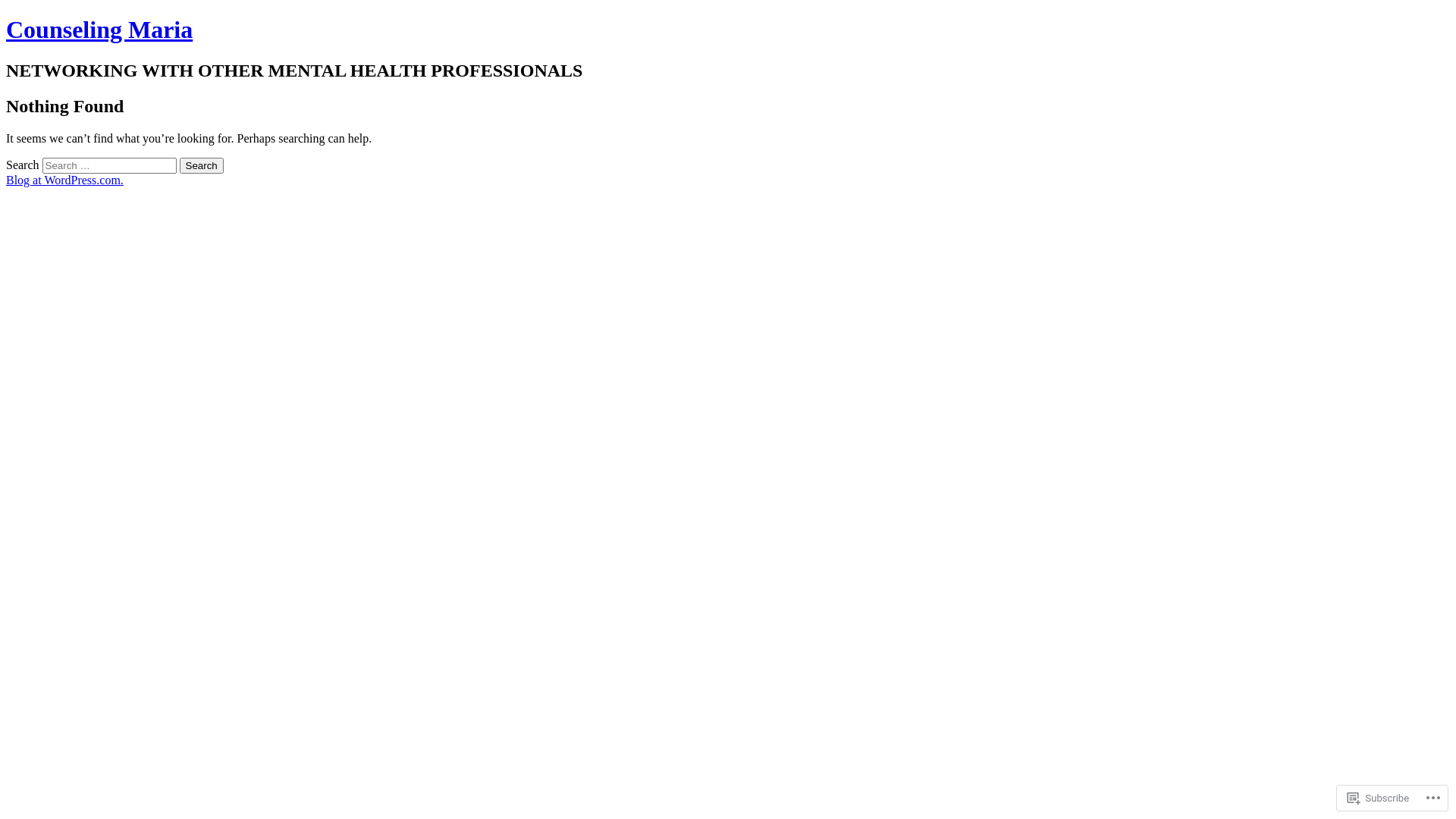 website screenshot of https://counselingmaria.com/
