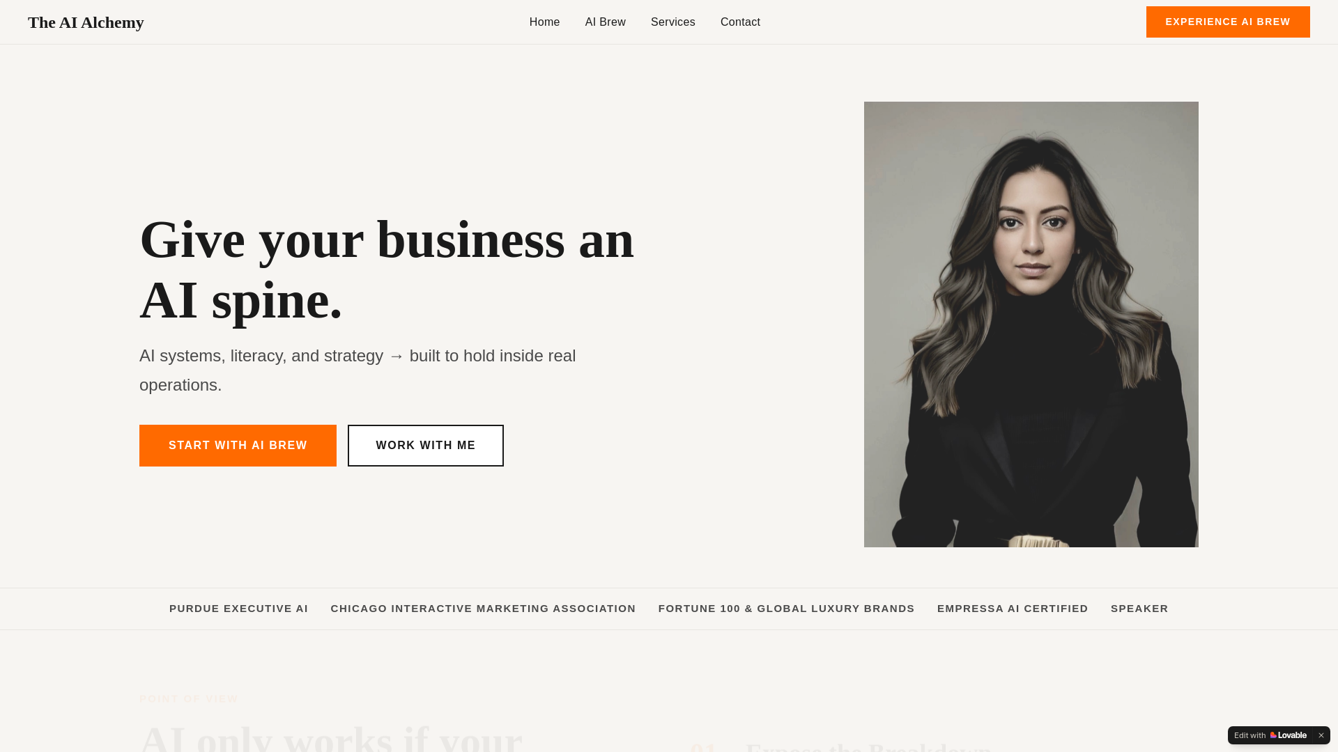 website screenshot of https://buildwithkajal.com/