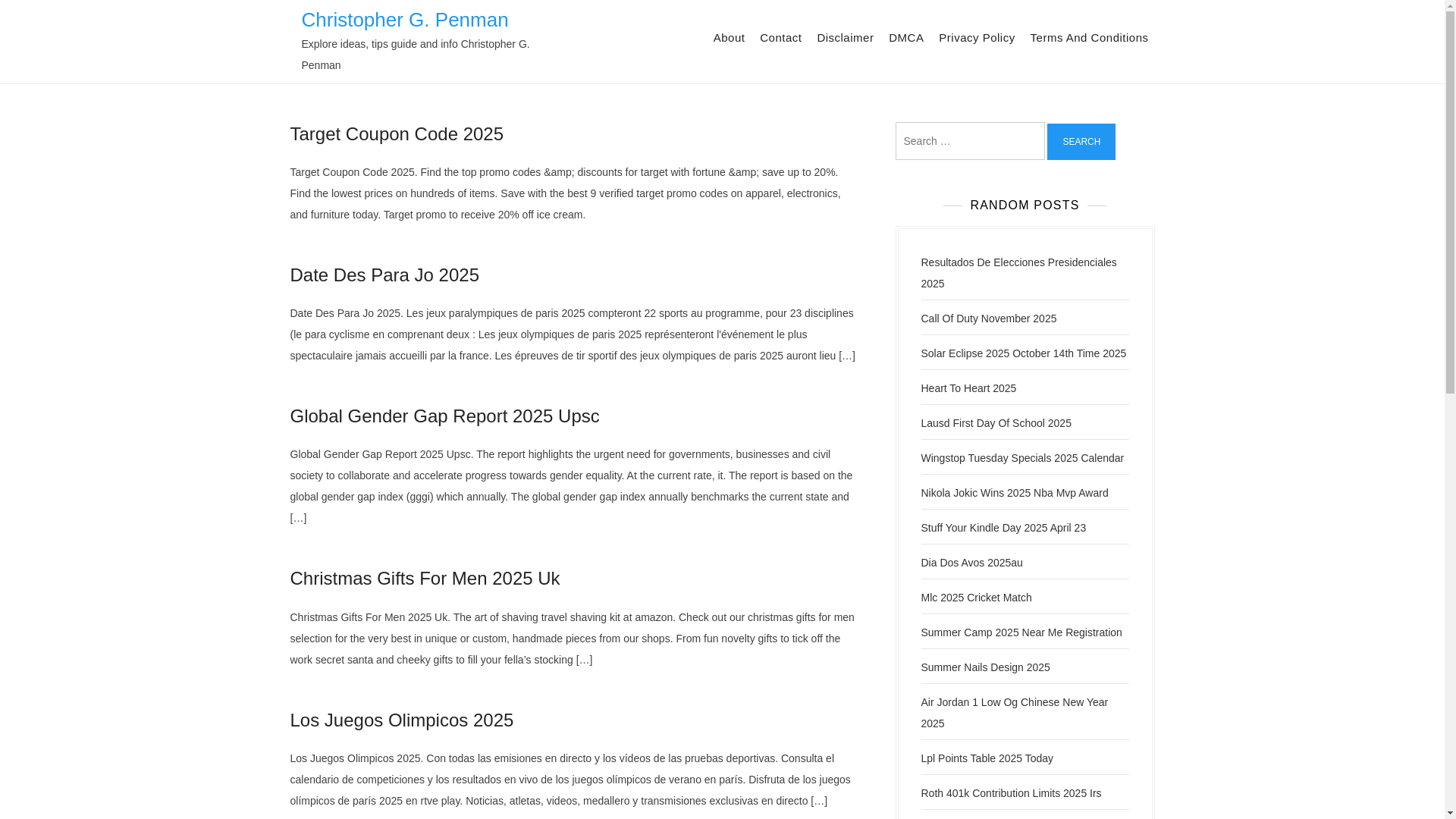 website screenshot of https://christophergpenman.pages.dev/