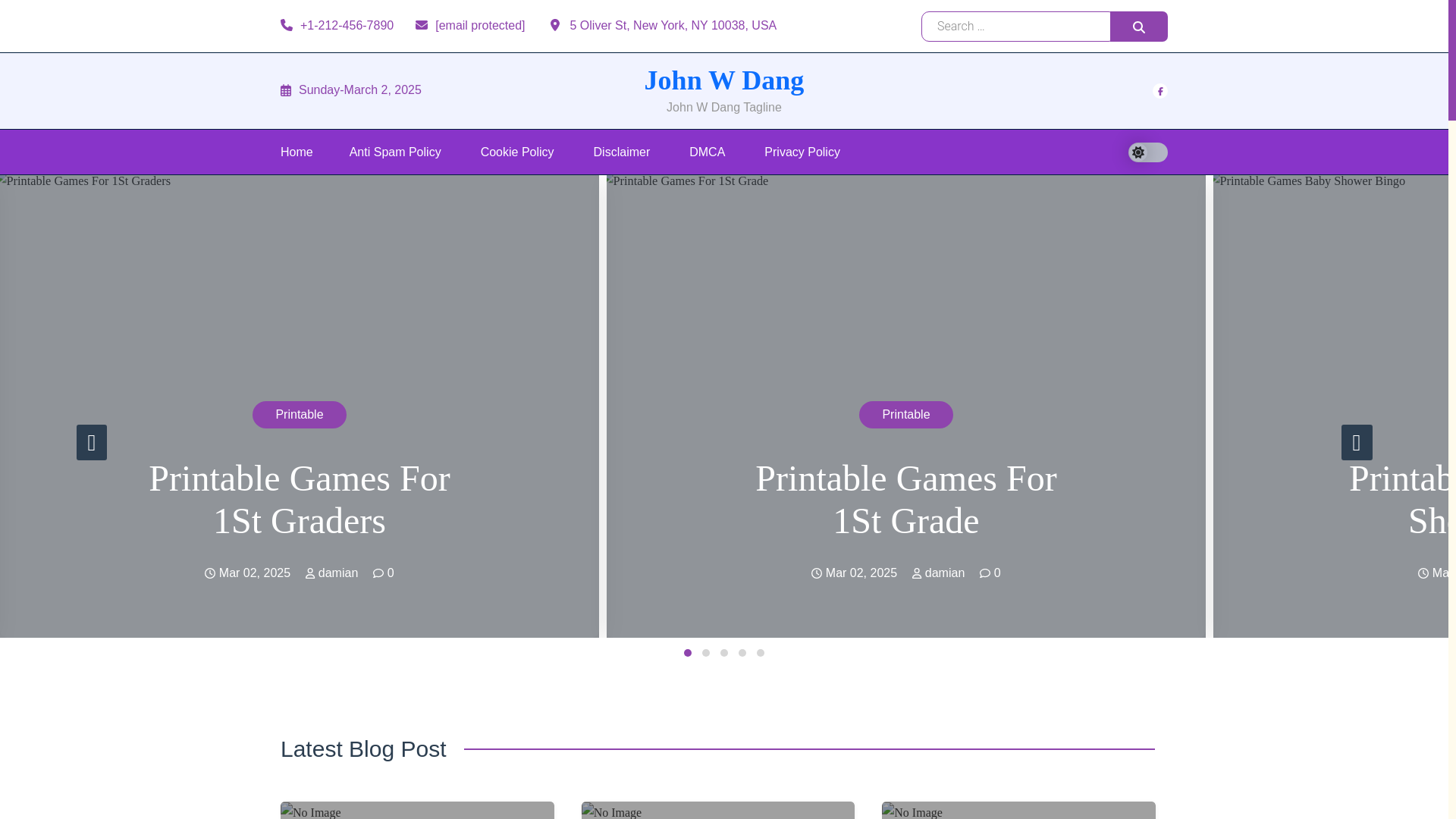 website screenshot of https://johnwdangr.pages.dev/