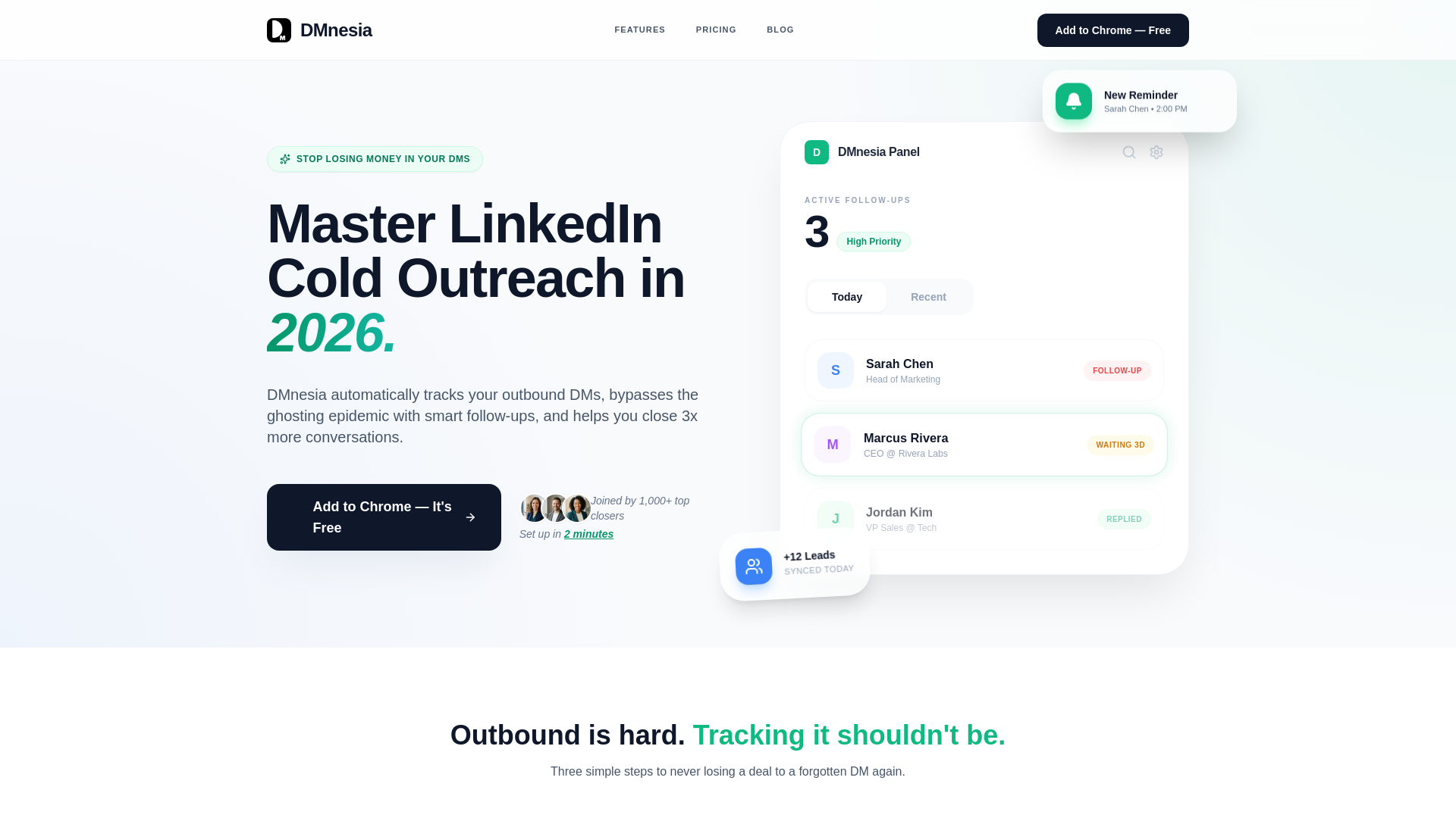 website screenshot of https://dmnesia.com