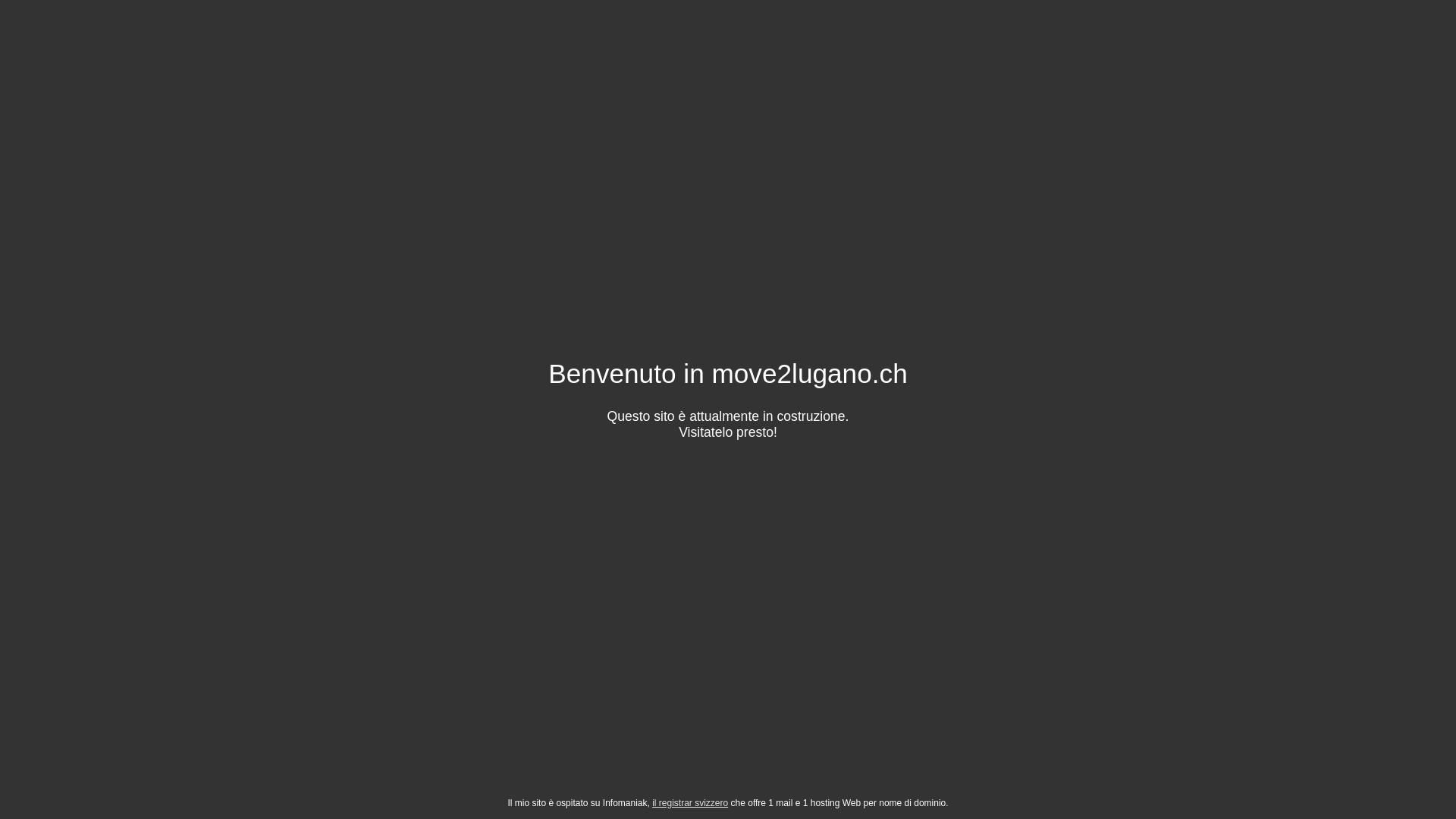 website screenshot of https://conciergelugano.ch/