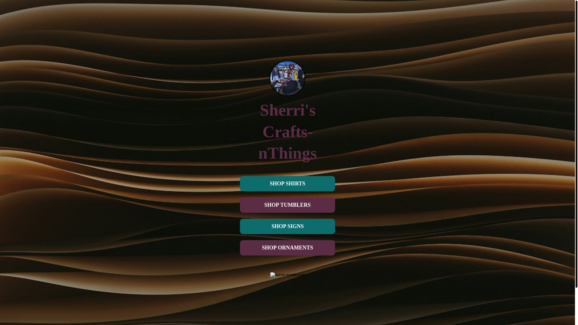 website screenshot of https://sherriscraftsnthings.com/