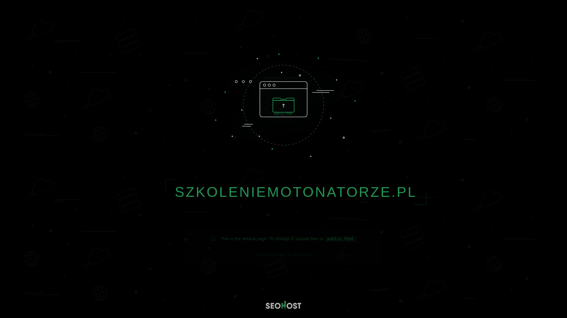 website screenshot of https://szkoleniemotonatorze.pl/