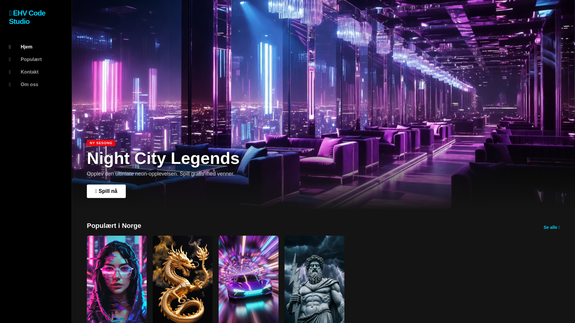 website screenshot of https://ehv-code-studio.online