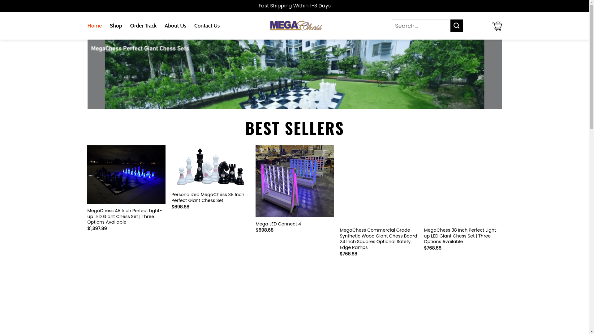 website screenshot of https://ultramegachess.shop/