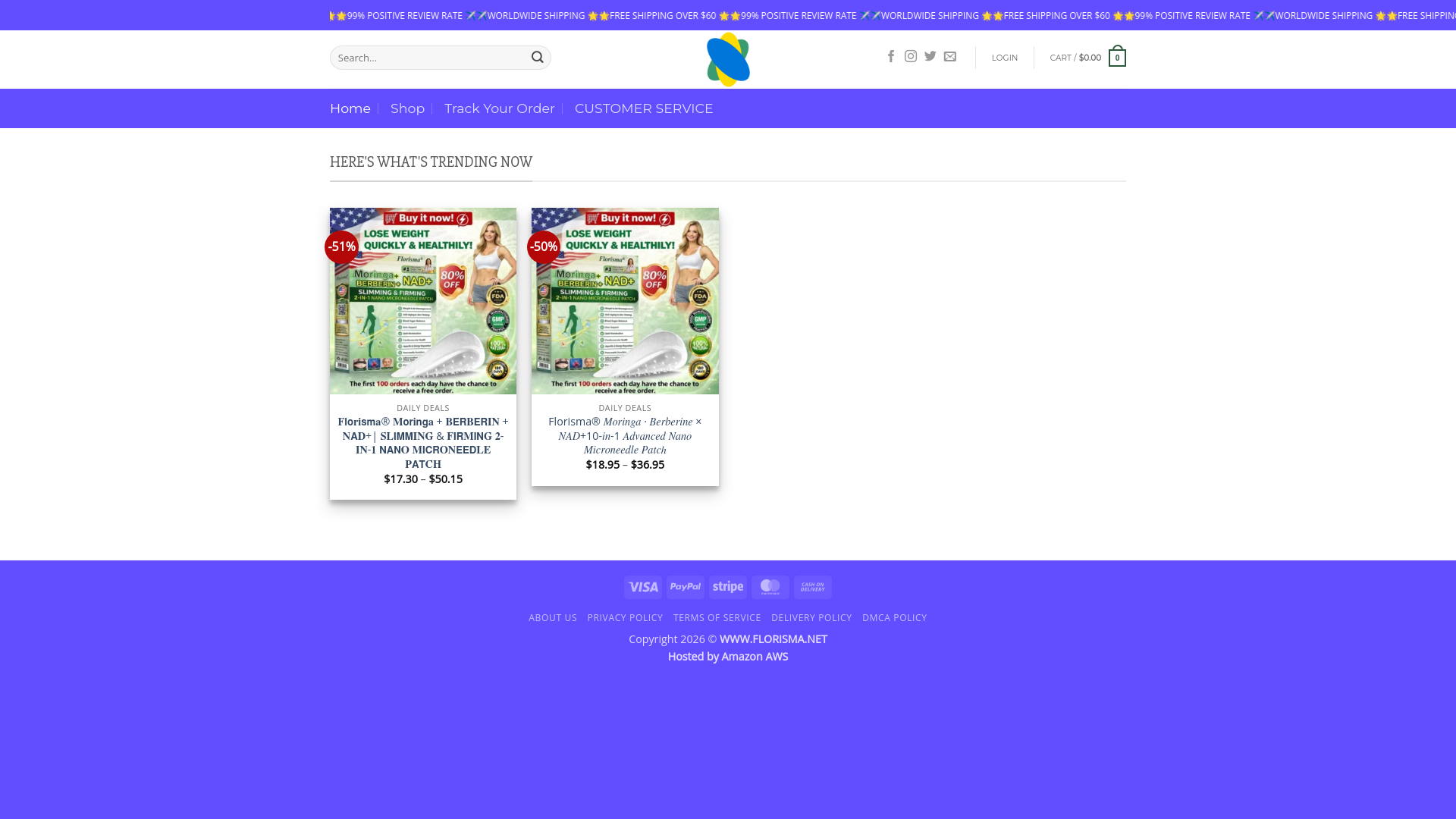 website screenshot of https://www.florisma.net/