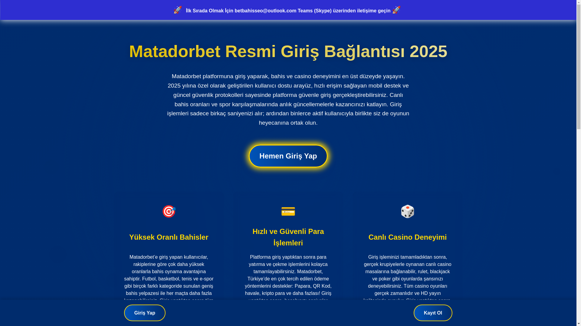 website screenshot of https://matadorbet-yuksek-oranlari-top.pages.dev/