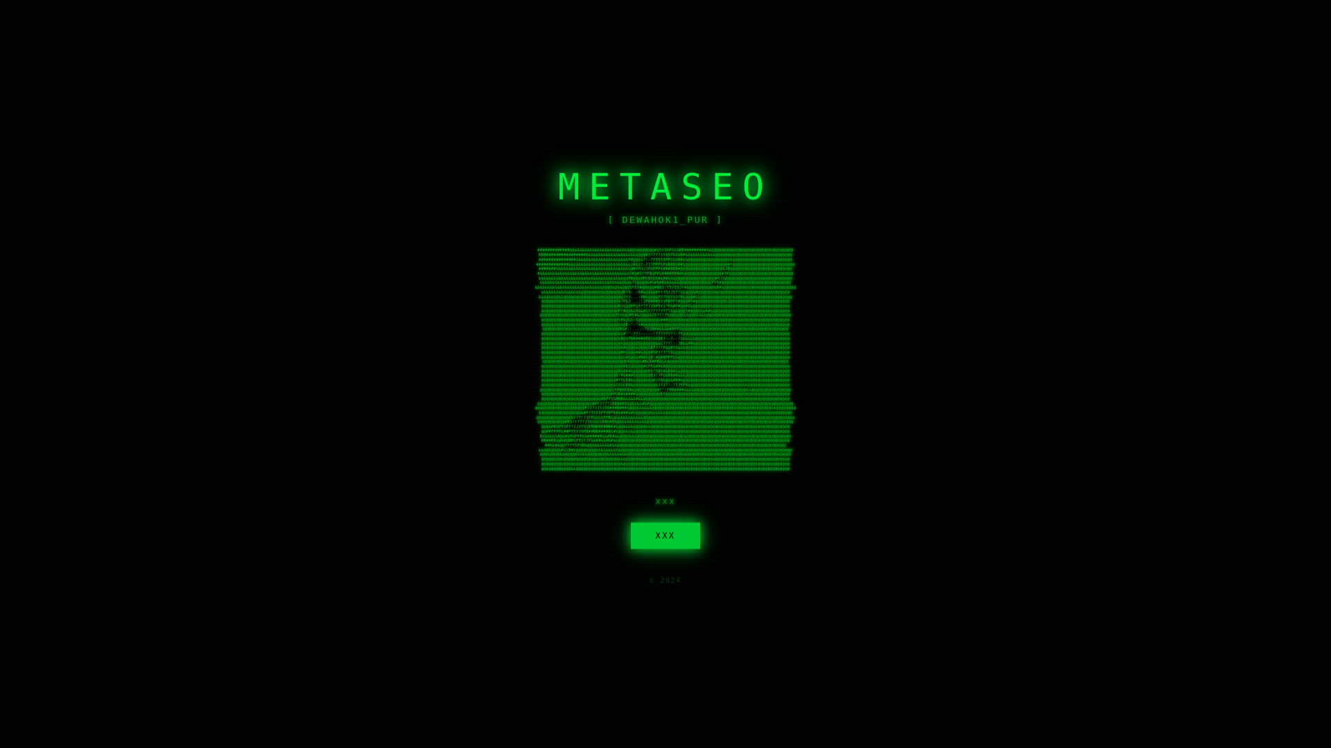 website screenshot of https://metaseo.vip