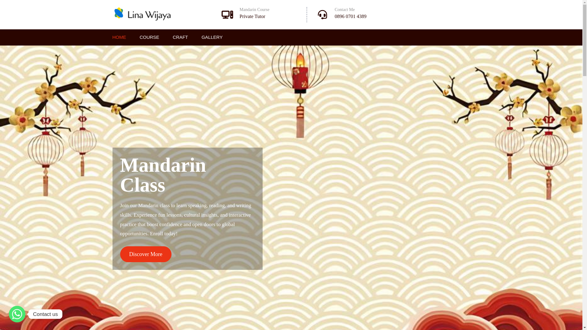 website screenshot of https://linawijaya.biz.id/