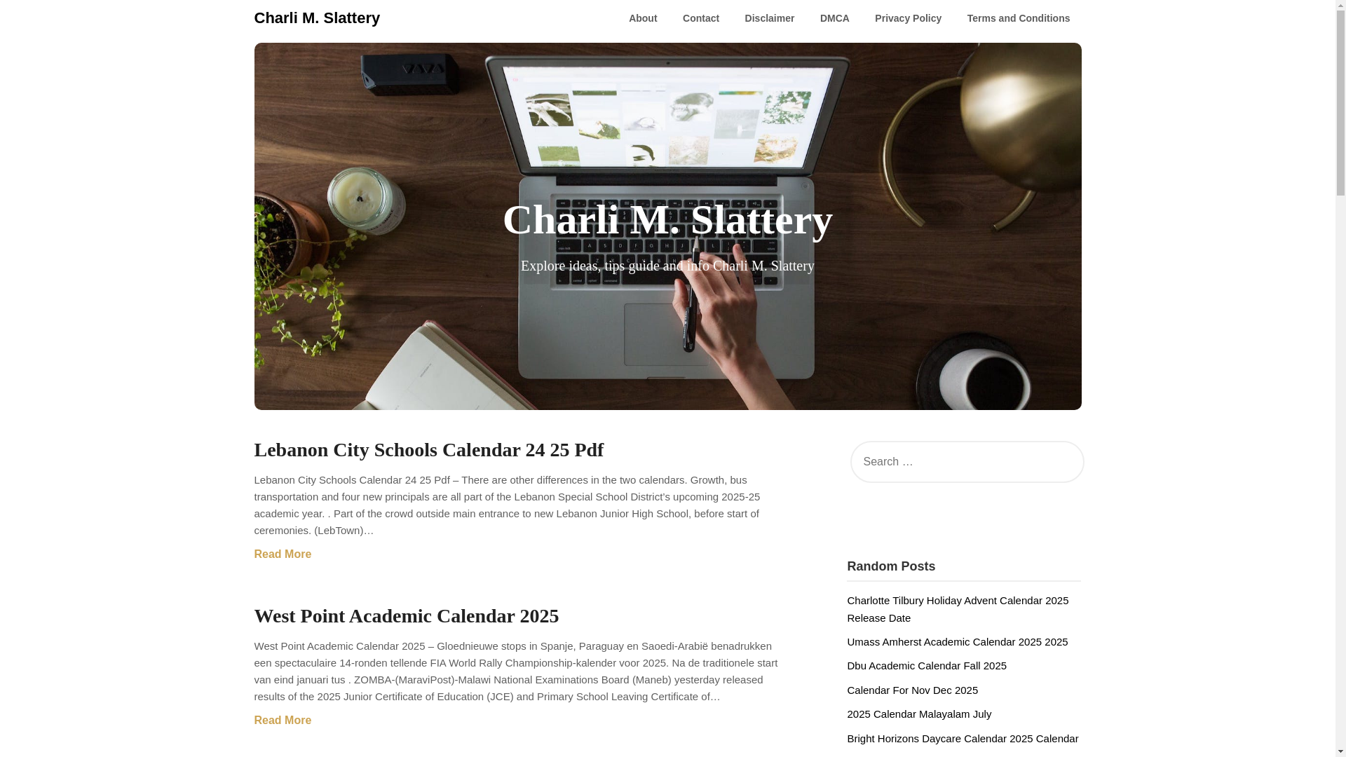 website screenshot of https://charlimslattery.pages.dev/