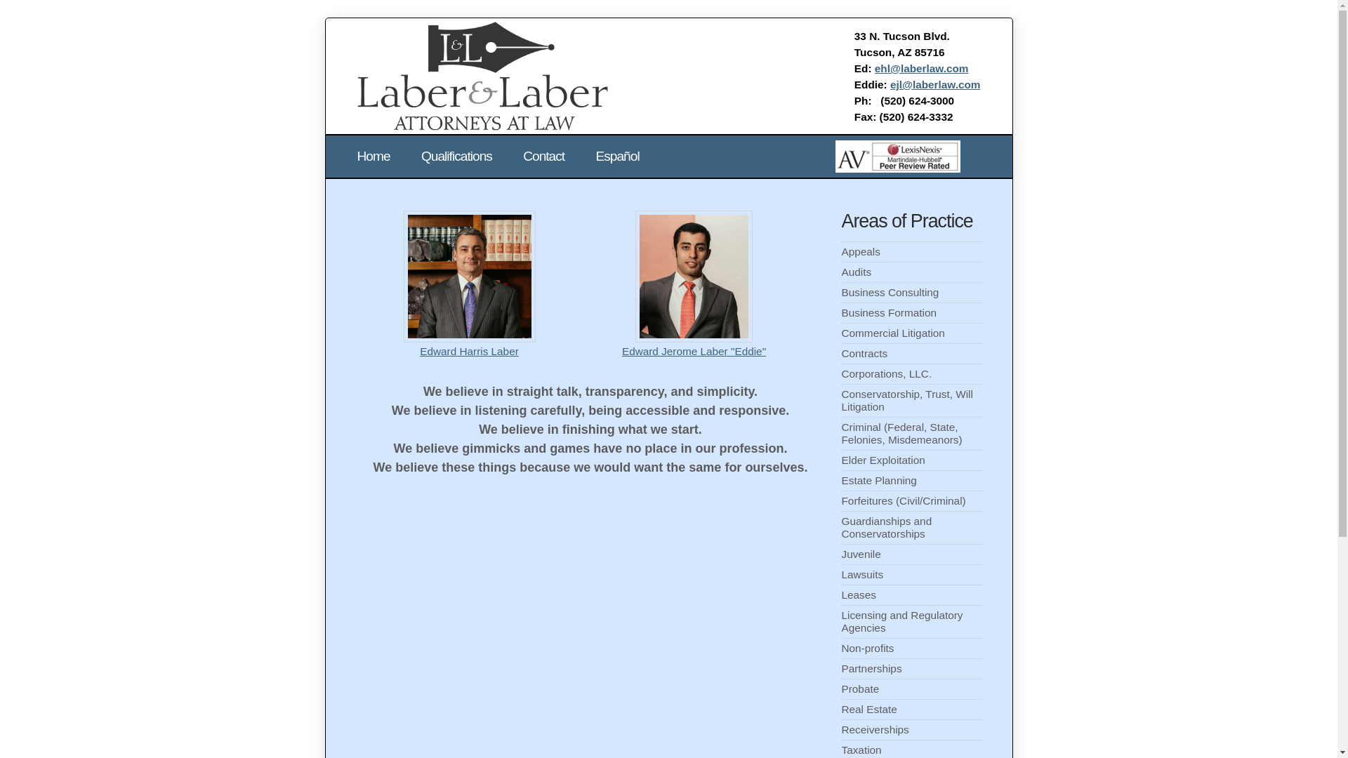 website screenshot of https://laberlaw.pages.dev/
