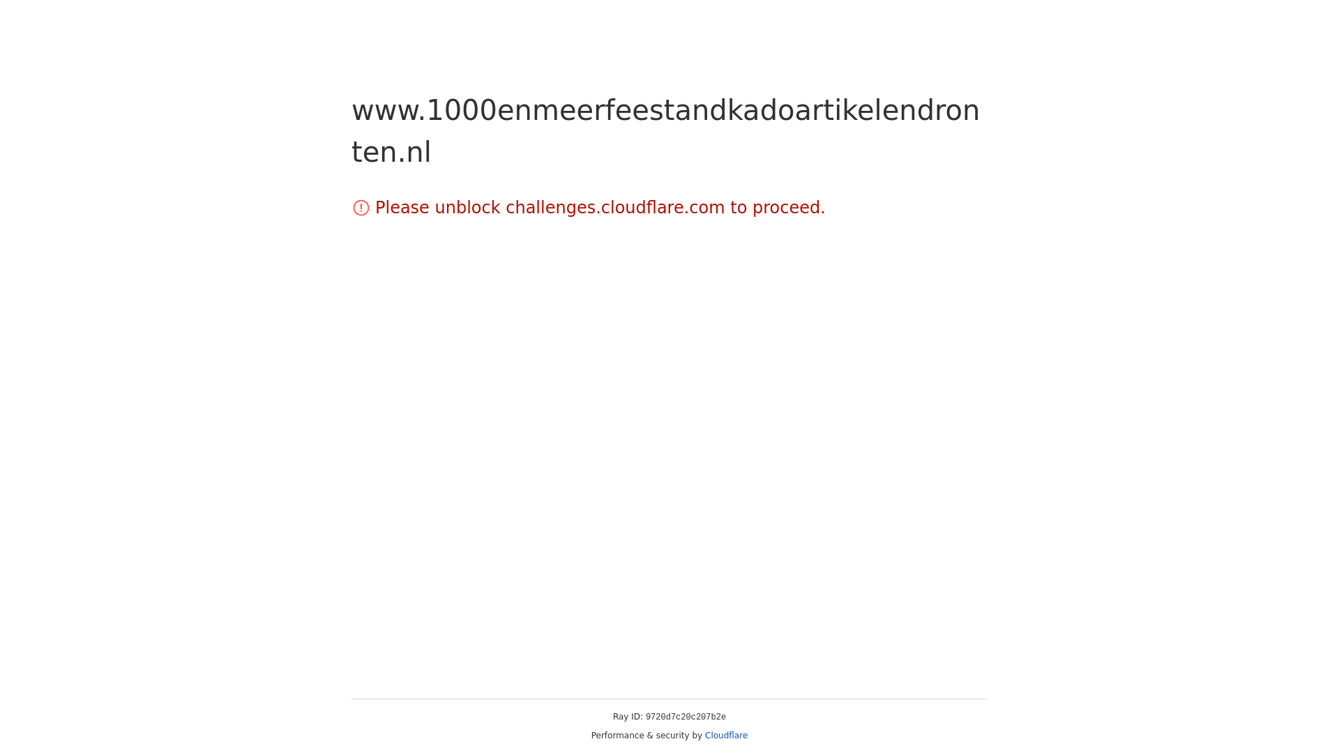 website screenshot of https://1000enmeerfeestandkadoartikelendronten.nl/