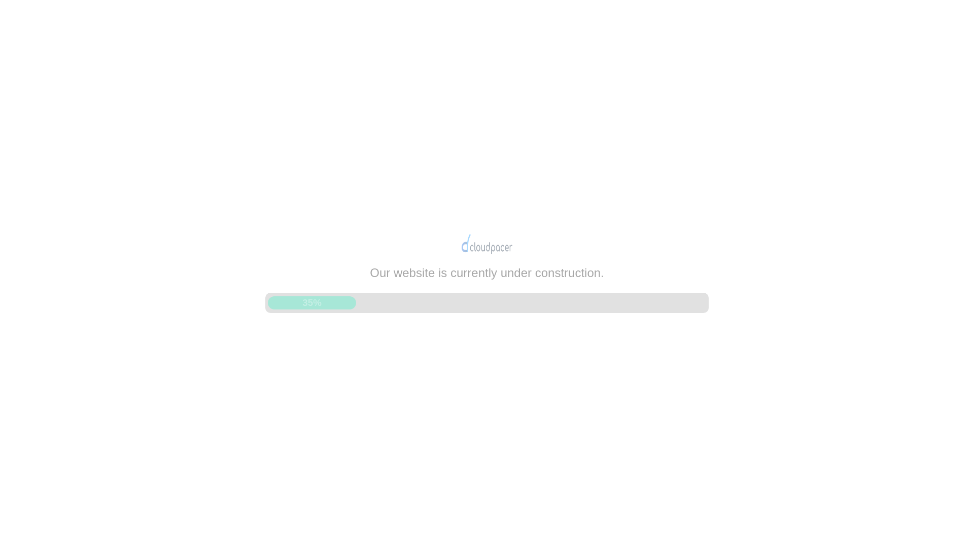 website screenshot of https://cloudpacer.cloud/