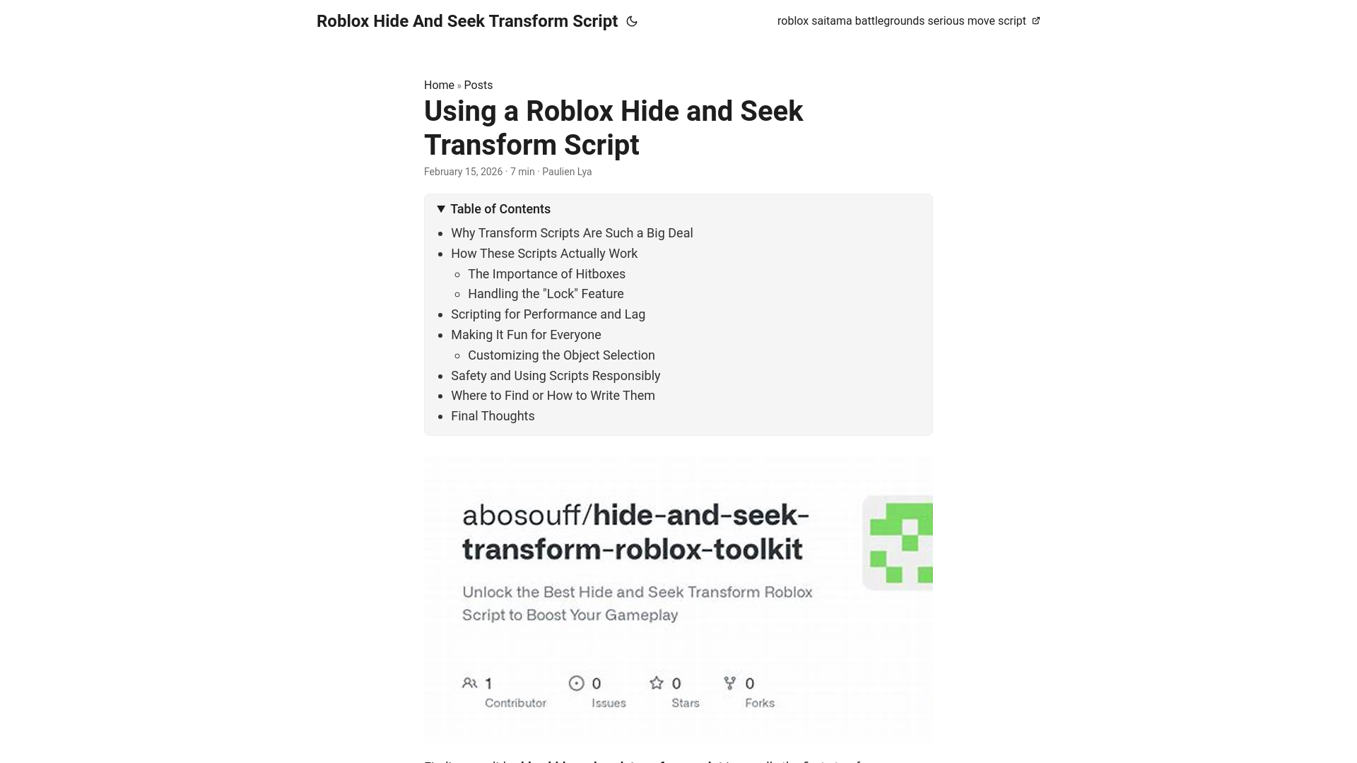 website screenshot of https://roblox-hide-and-seek-transform-script.pages.dev/