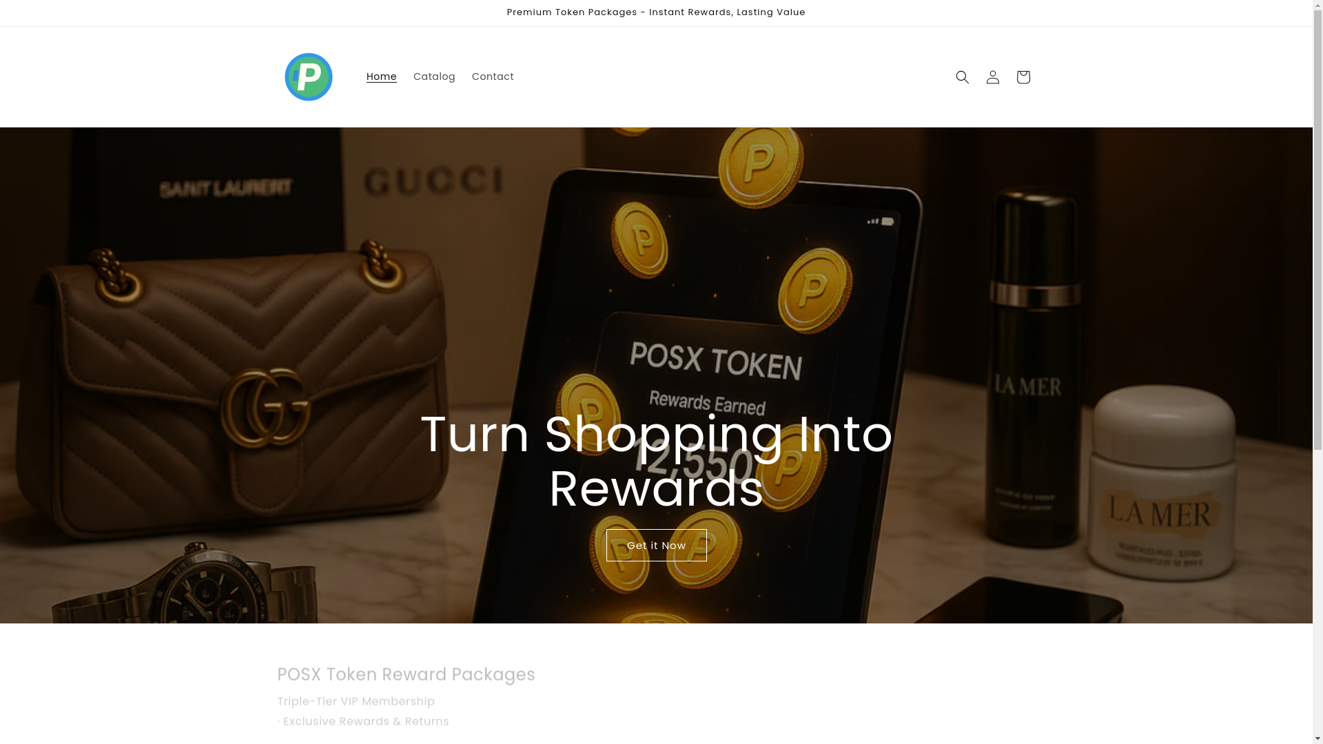 website screenshot of https://posxtoken.com/