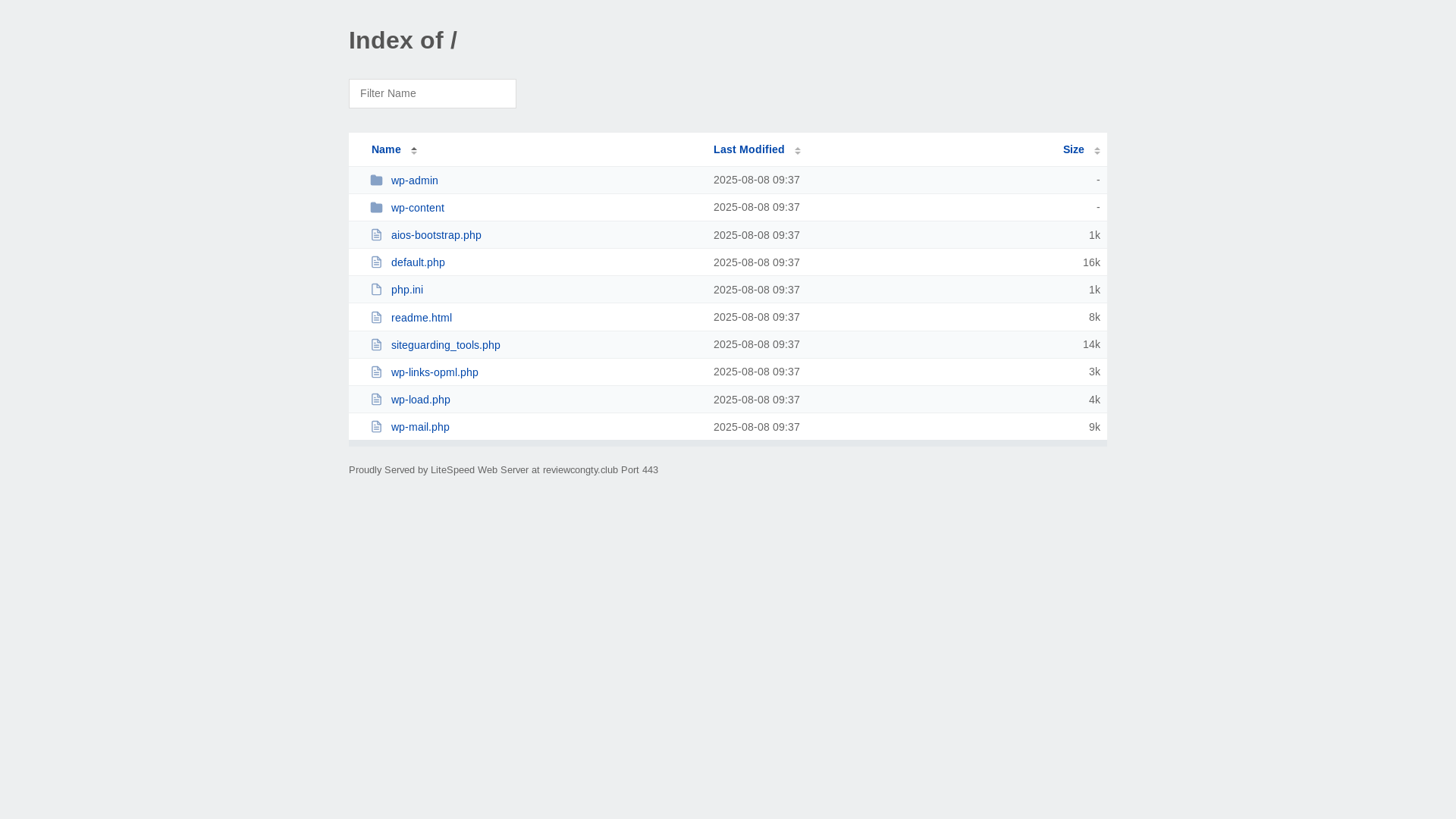 website screenshot of https://reviewcongty.club/