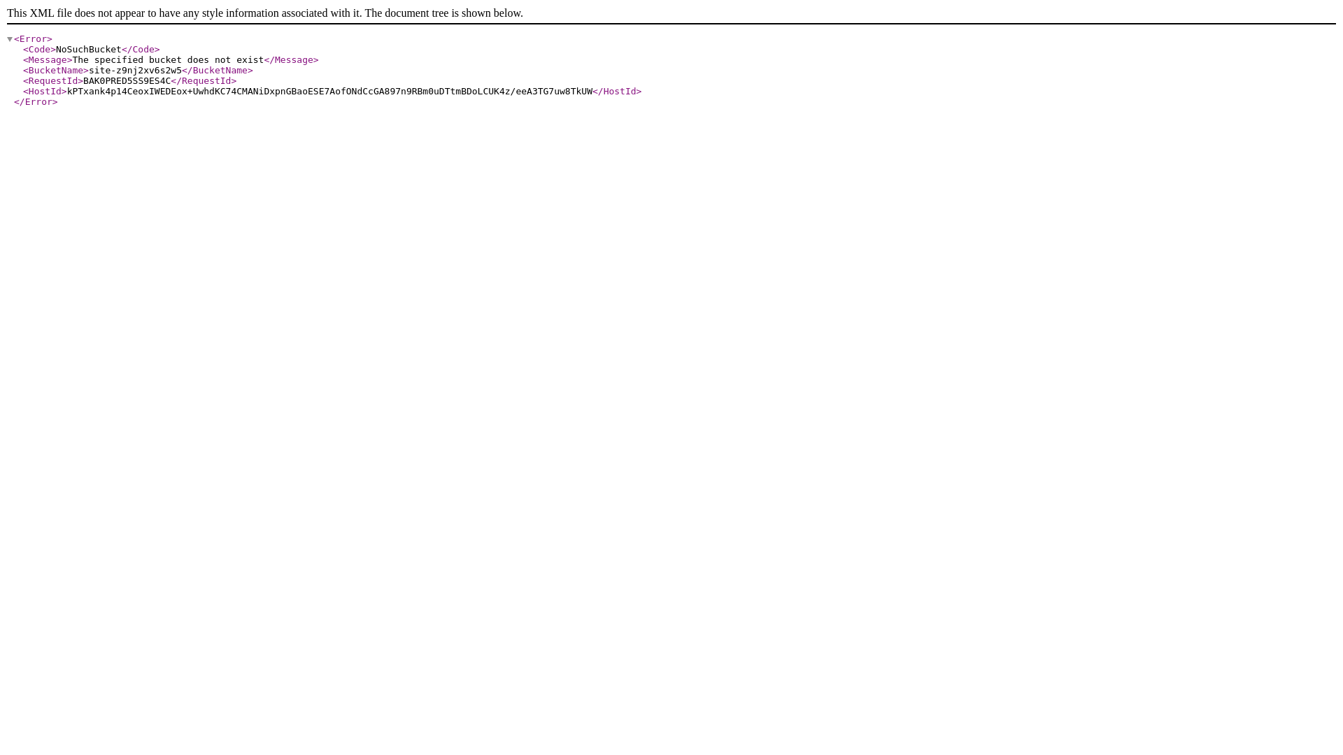 website screenshot of https://site-z9nj2xv6s2w5.s3.us-east-1.amazonaws.com