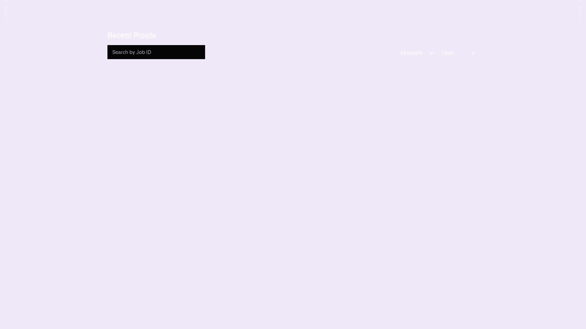 website screenshot of https://proof-dashboard.pages.dev/