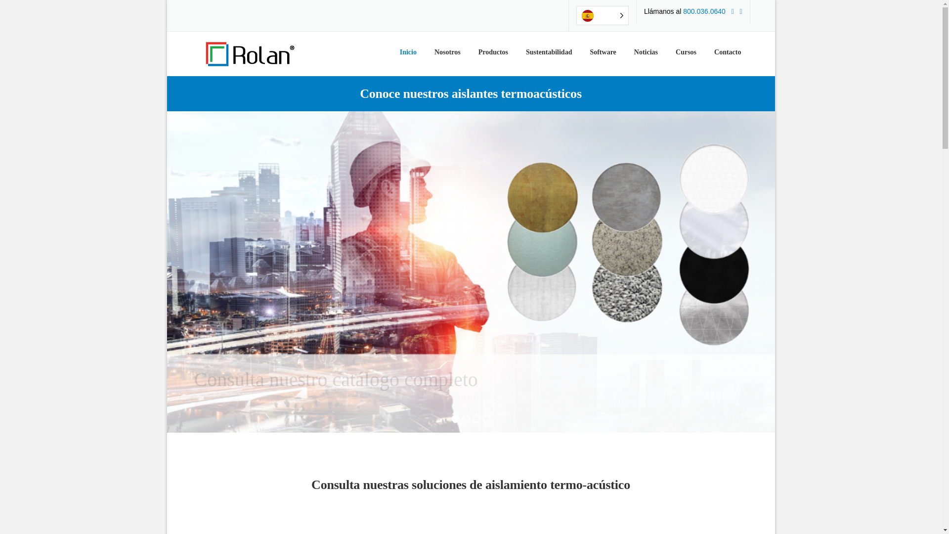 website screenshot of https://vitrolan.com.mx/