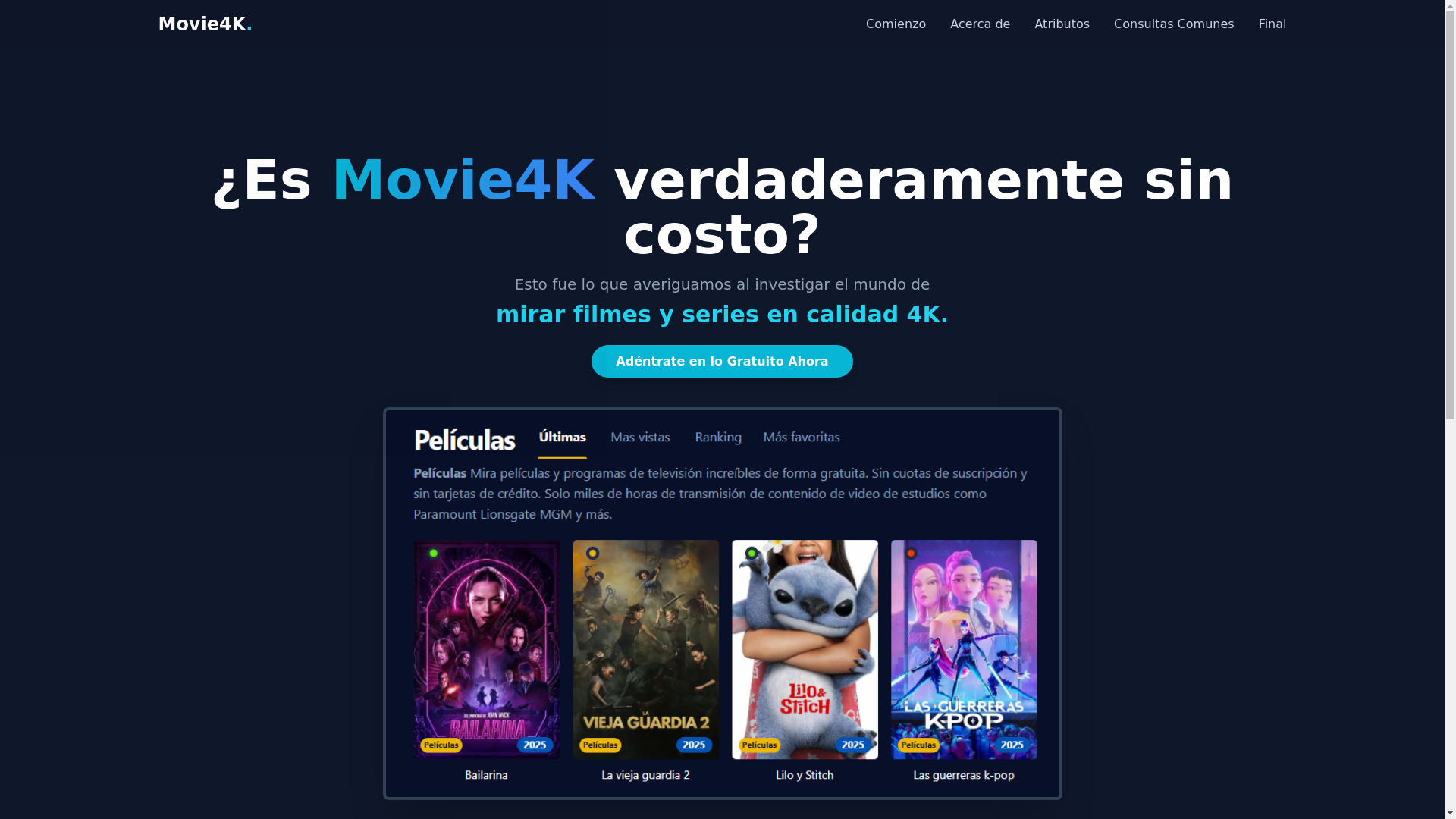 website screenshot of https://movie4k-o7q4.pages.dev/