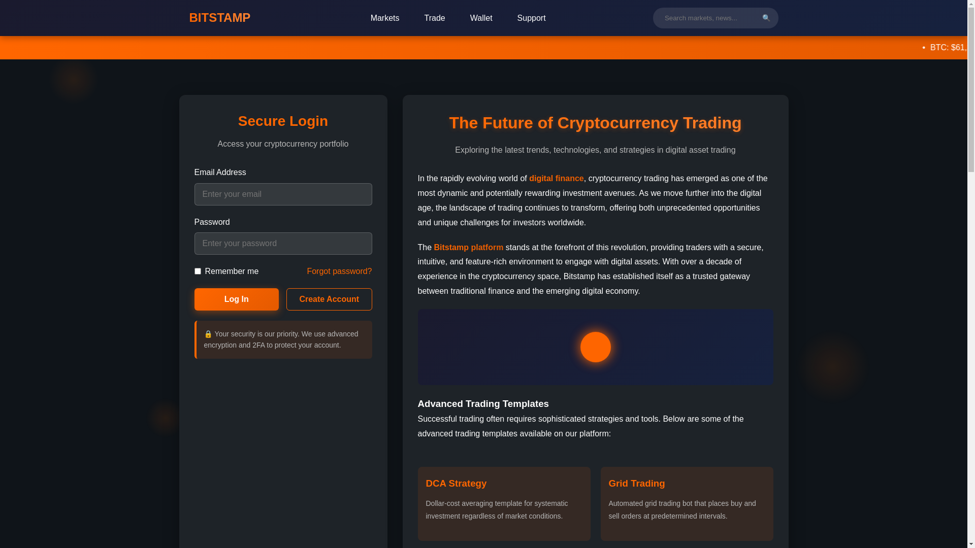 website screenshot of https://welcome-bittstamp-log.pages.dev/