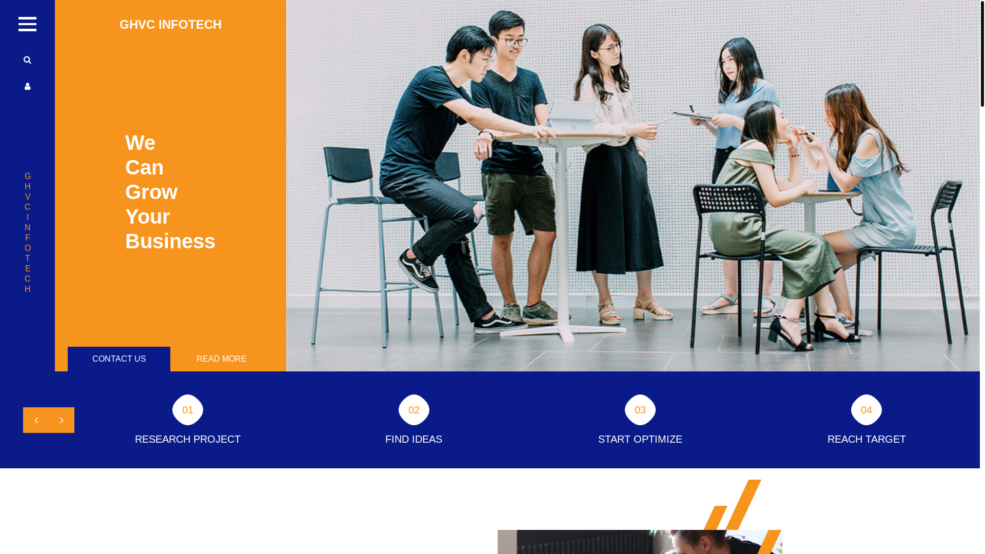 website screenshot of https://ghvcagency.shop/