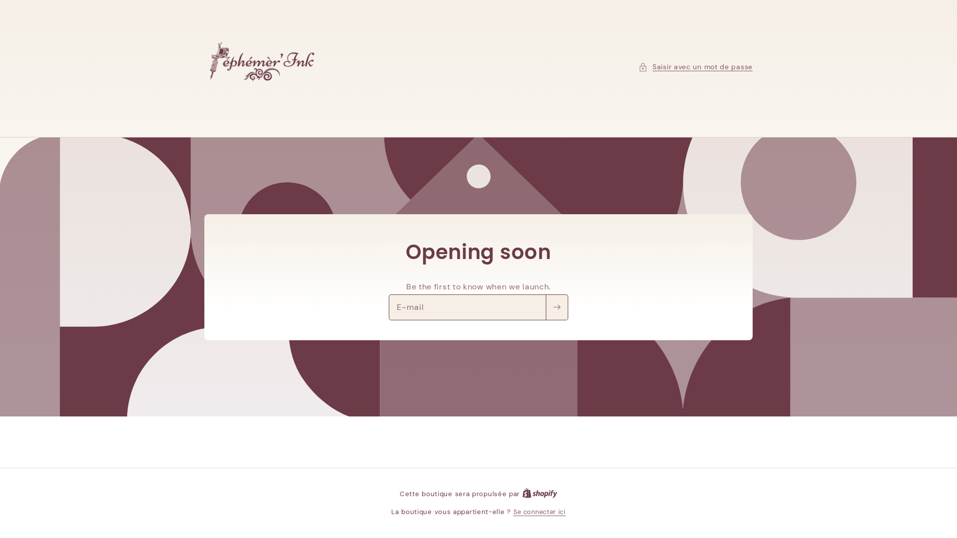website screenshot of https://ephemerink.com/