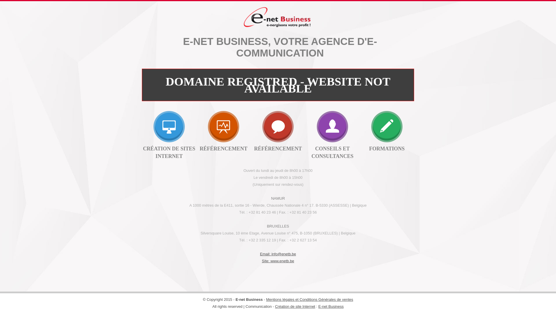 website screenshot of https://marceldelforge.be/