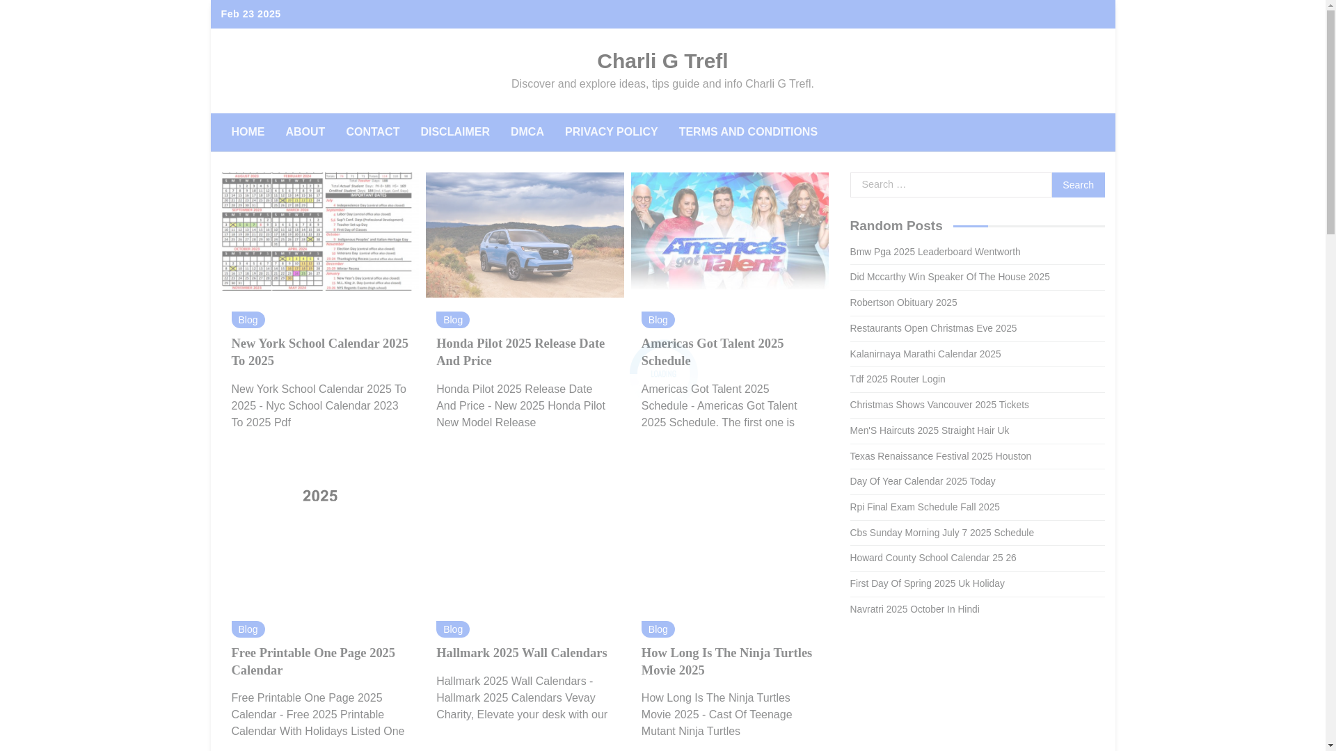 website screenshot of https://charligtrefl.pages.dev/