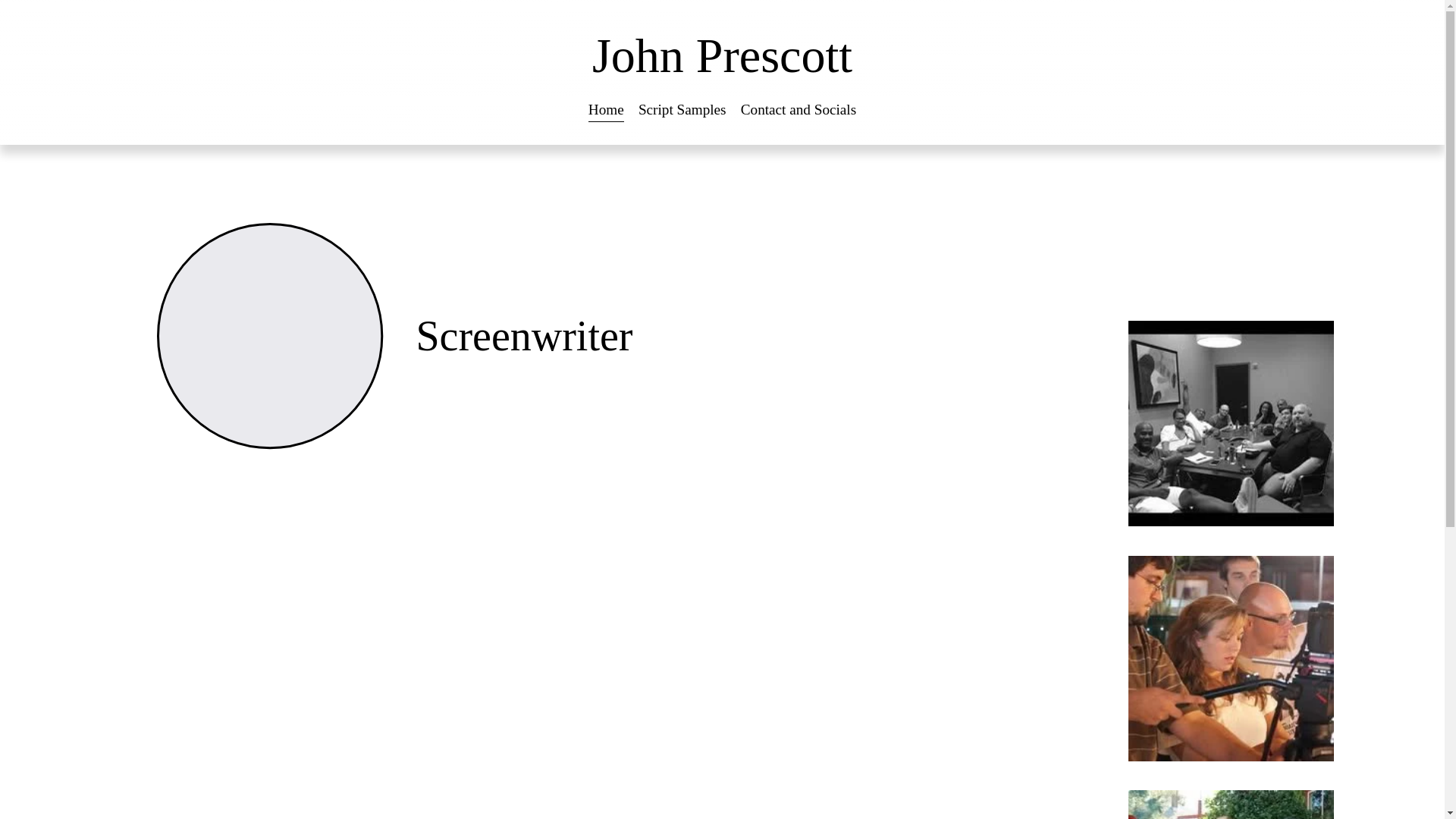 website screenshot of https://johnprescottscripts.com/