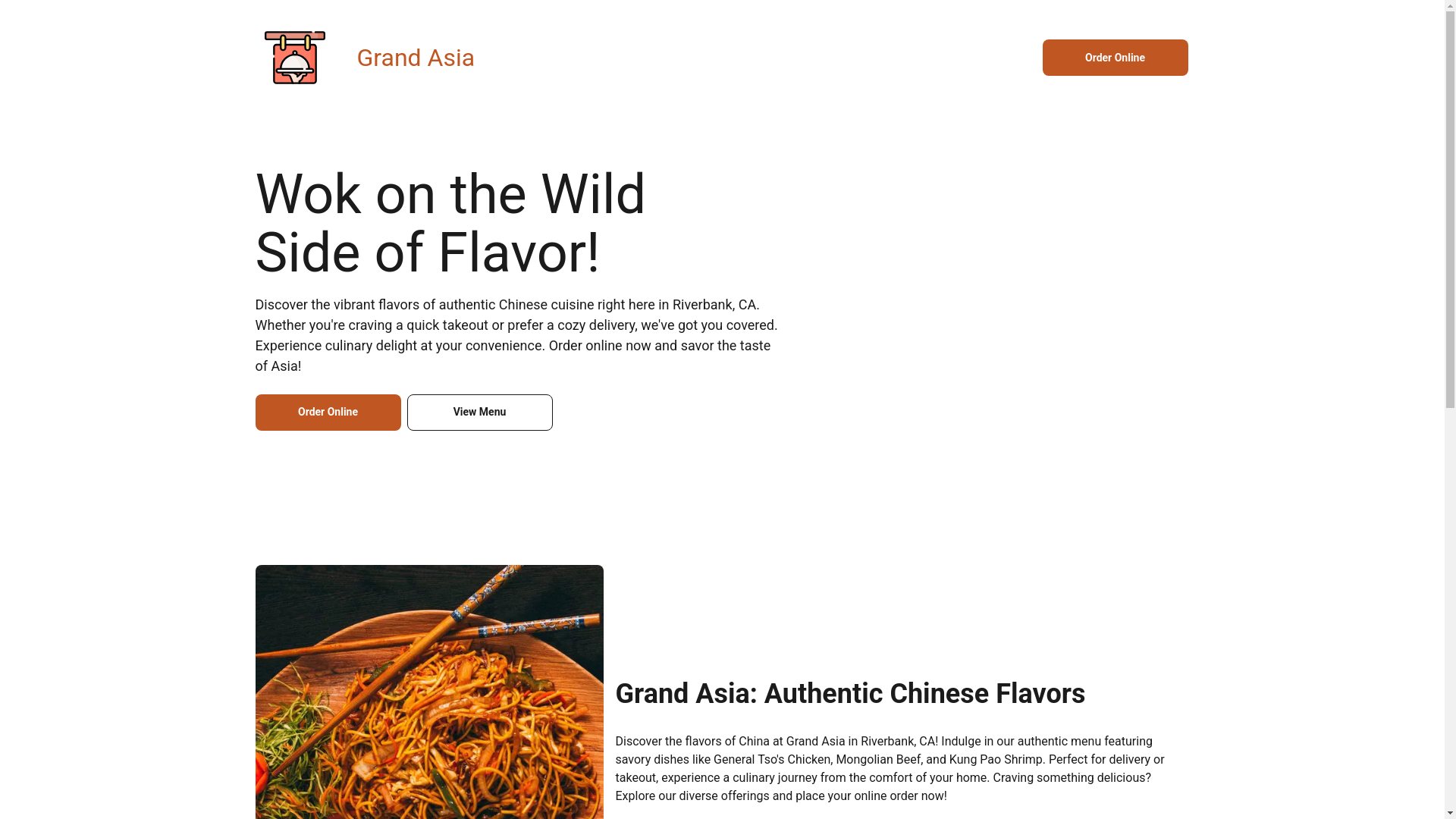 website screenshot of https://grandasiaca.com/