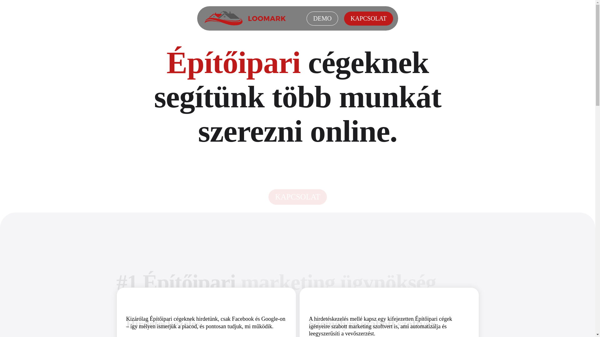 website screenshot of https://ronzmarketing.online/