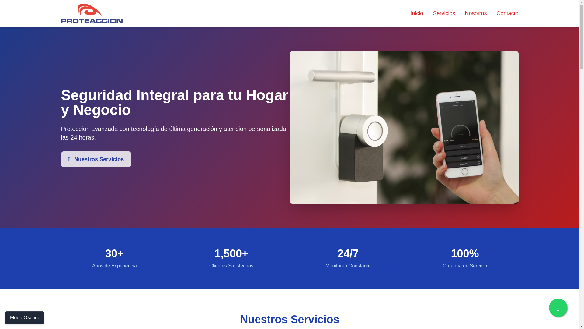 website screenshot of https://proteaccionpi.shop/