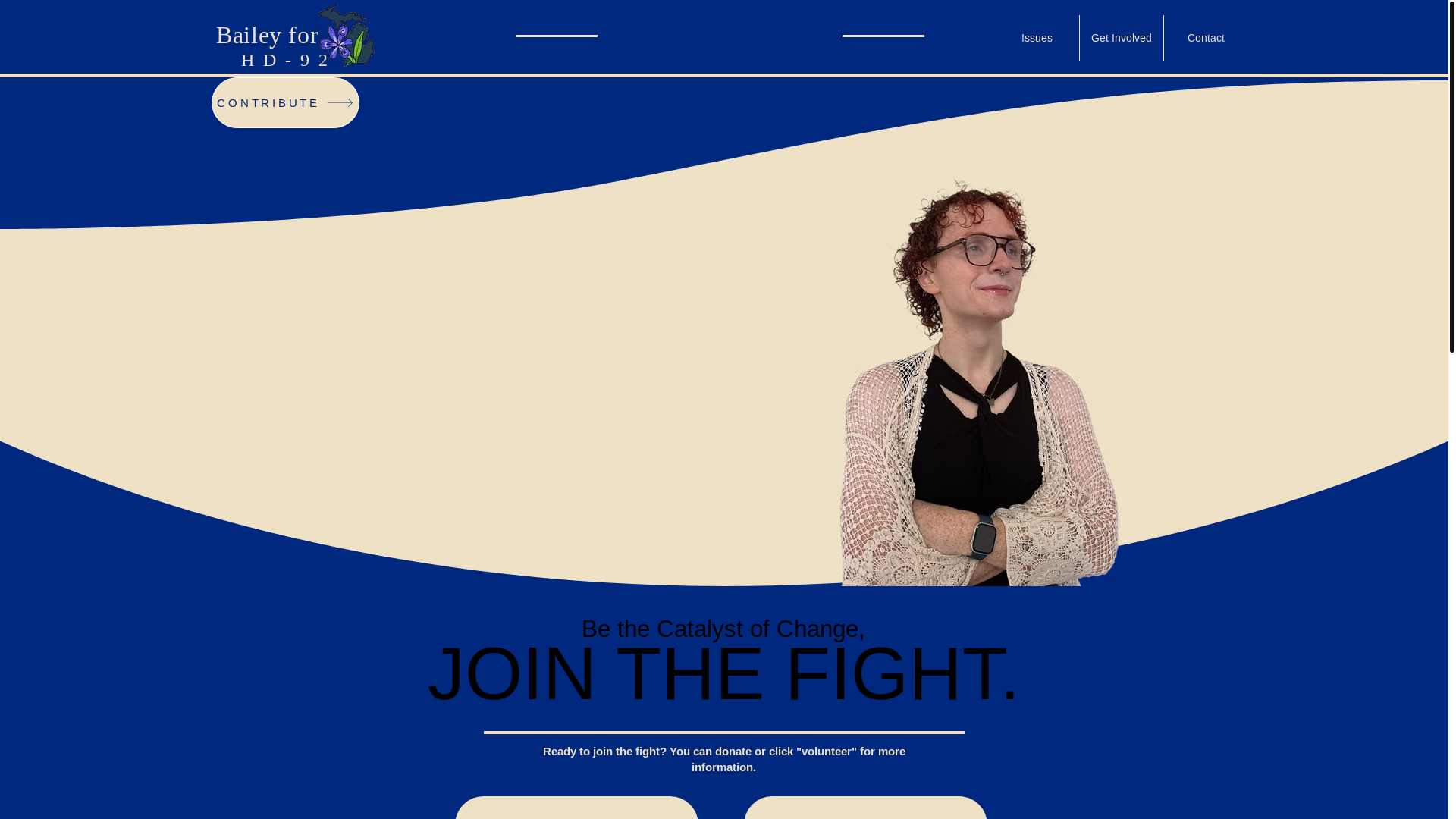 website screenshot of https://baileyforstatehouse.com/