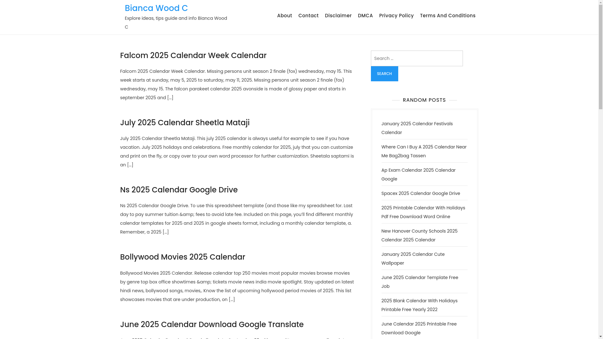website screenshot of https://biancawoodc.pages.dev/