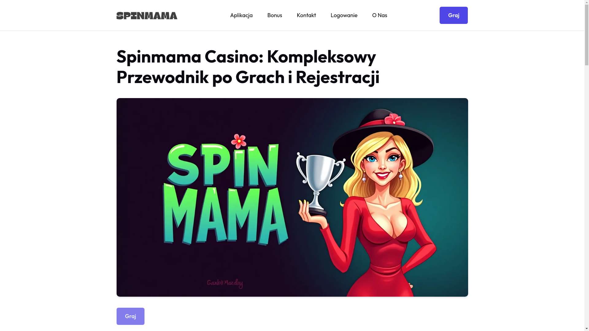 website screenshot of https://spinmamaapp-pl.pages.dev/