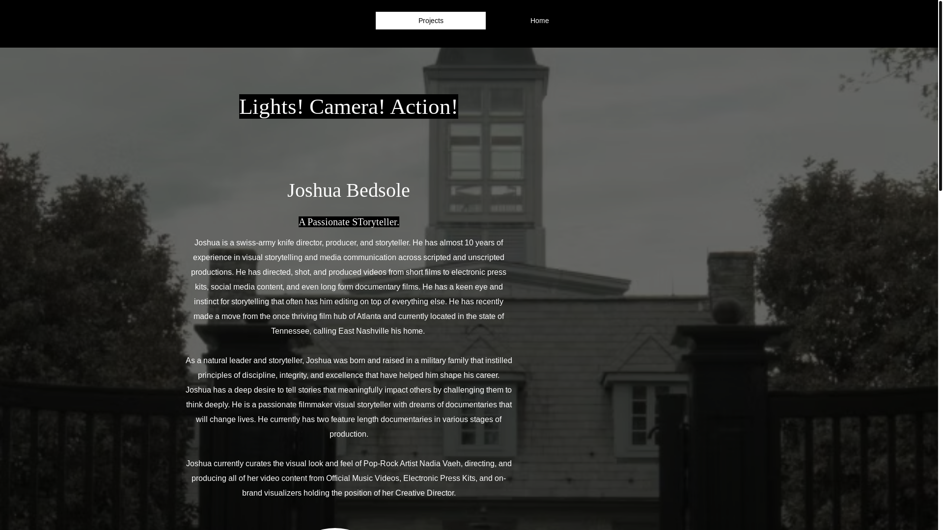 website screenshot of https://3rdlightstudios.com/