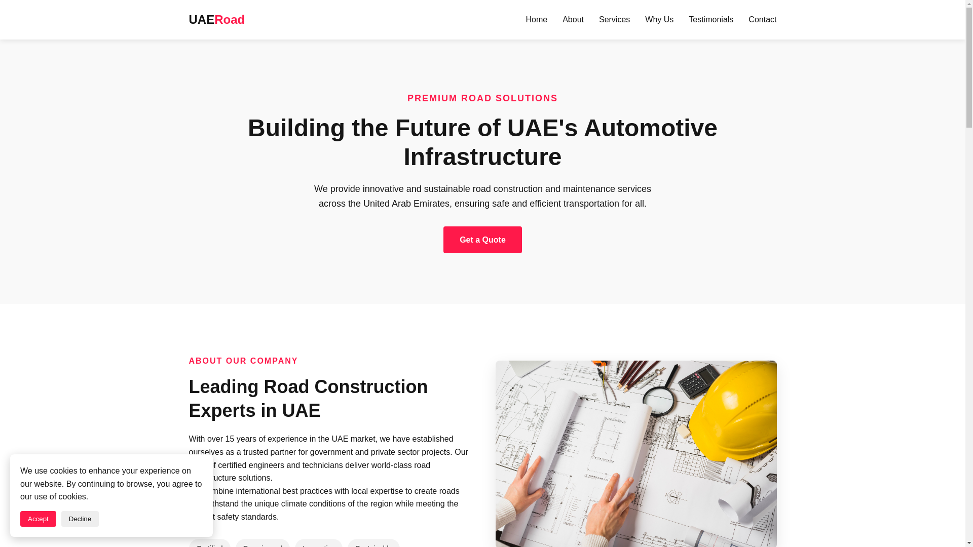 website screenshot of https://drivedubai.pro/