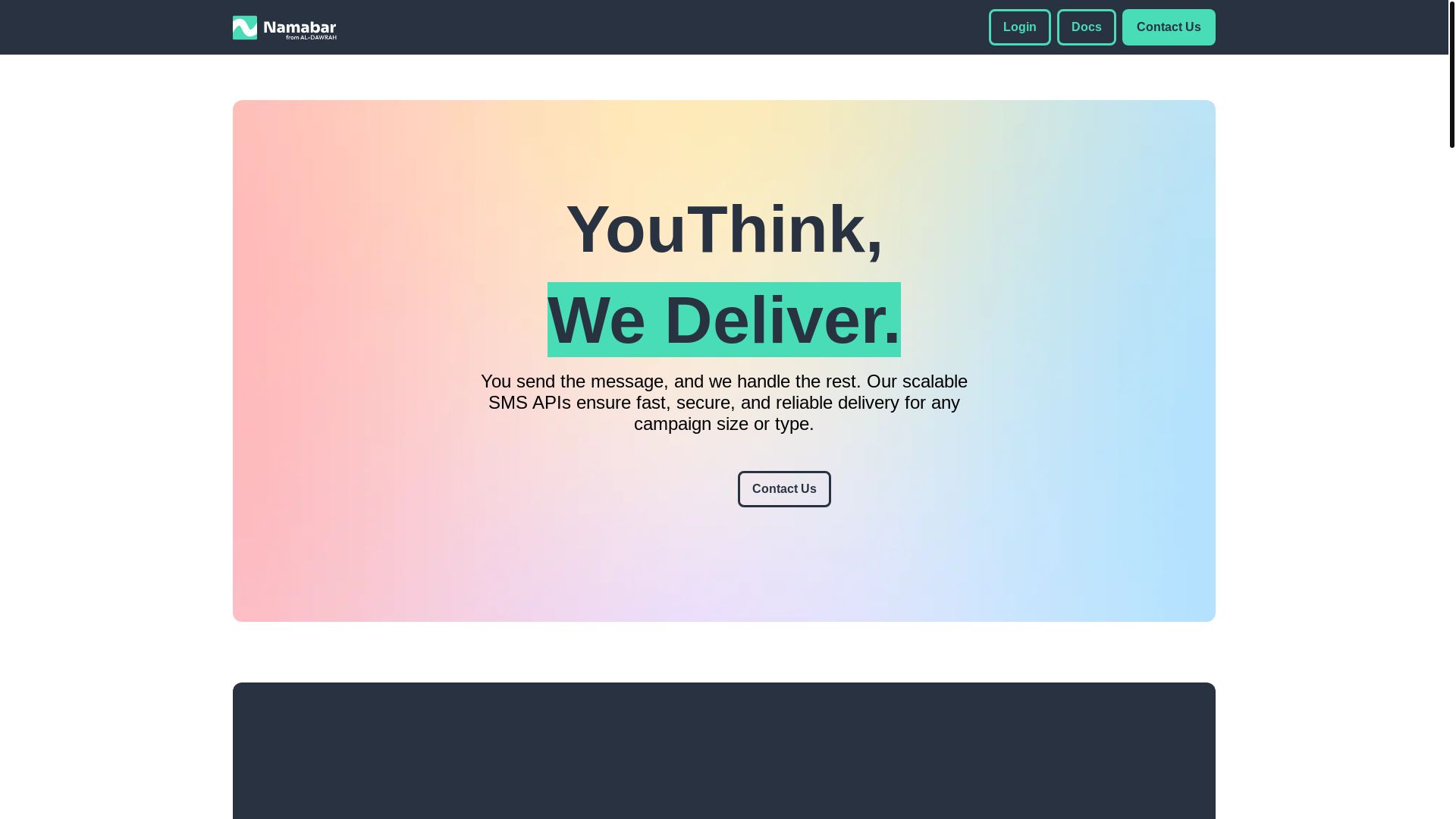 website screenshot of https://namabar-portal.pages.dev/