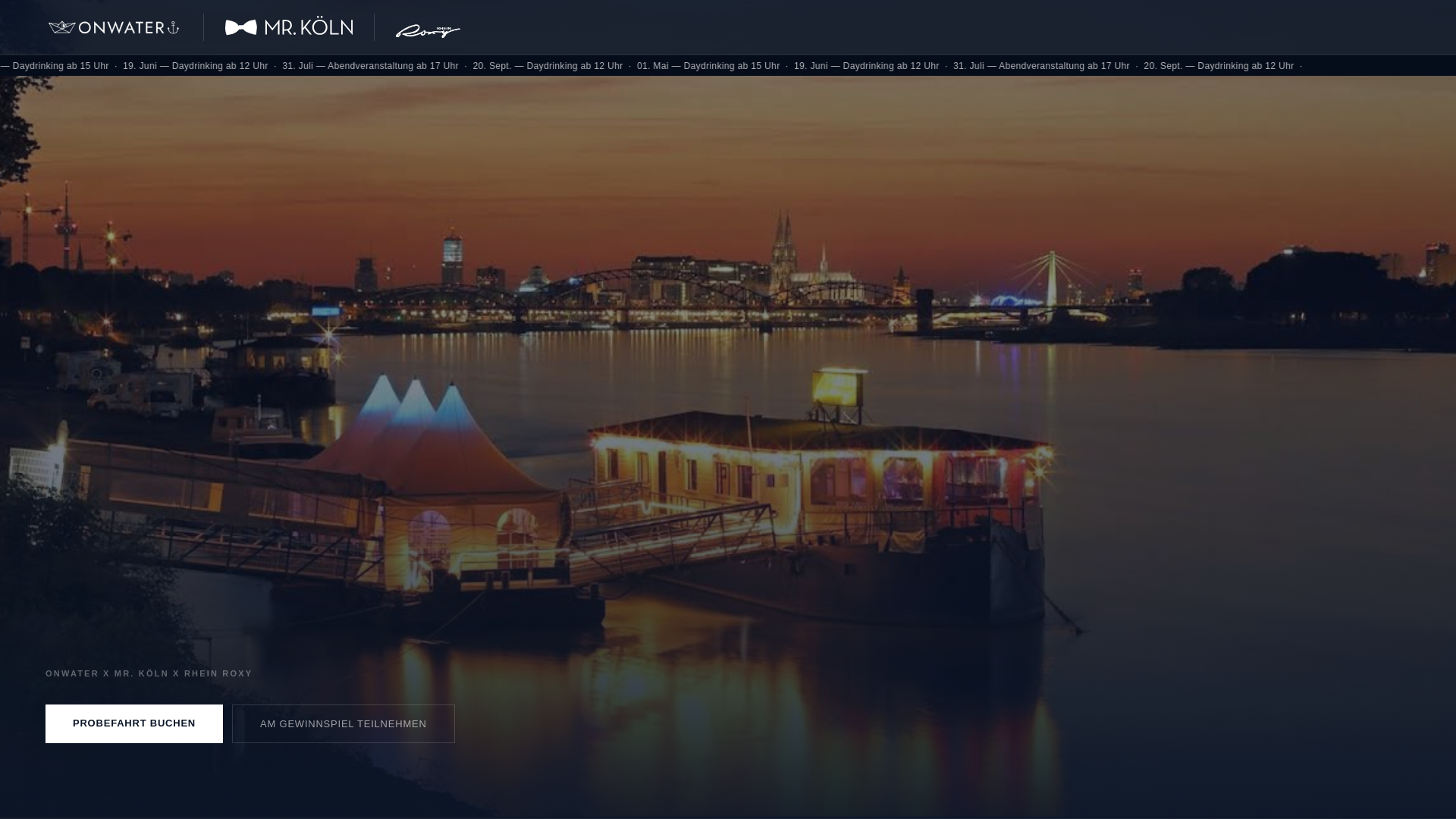 website screenshot of https://boats-beats-bubbles.com