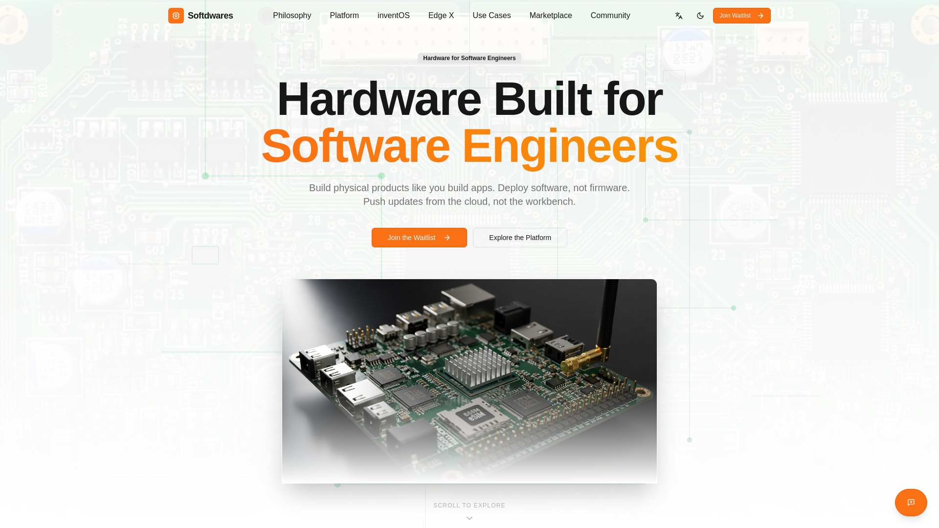website screenshot of https://softdwares.com/