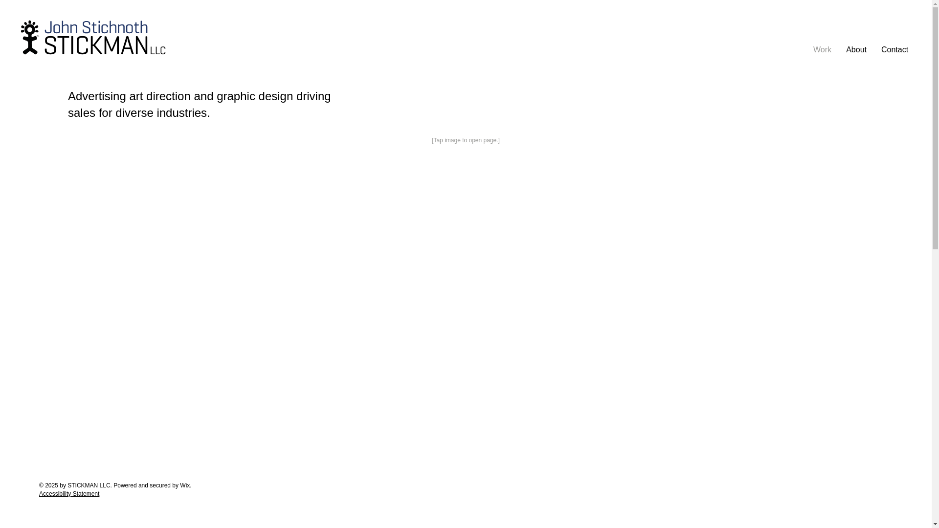 website screenshot of https://johnstichnoth.com/